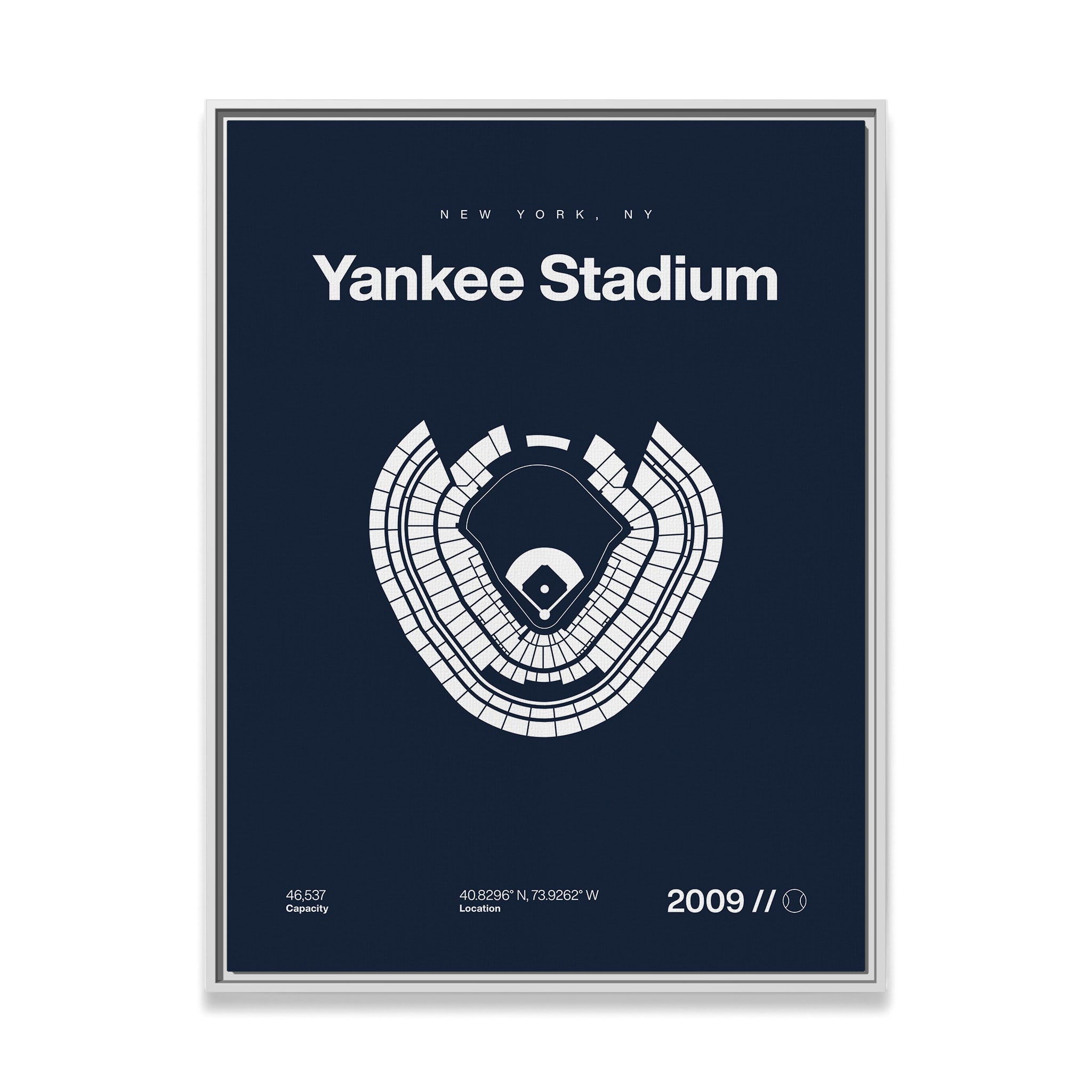 NY Baseball Stadium Bold