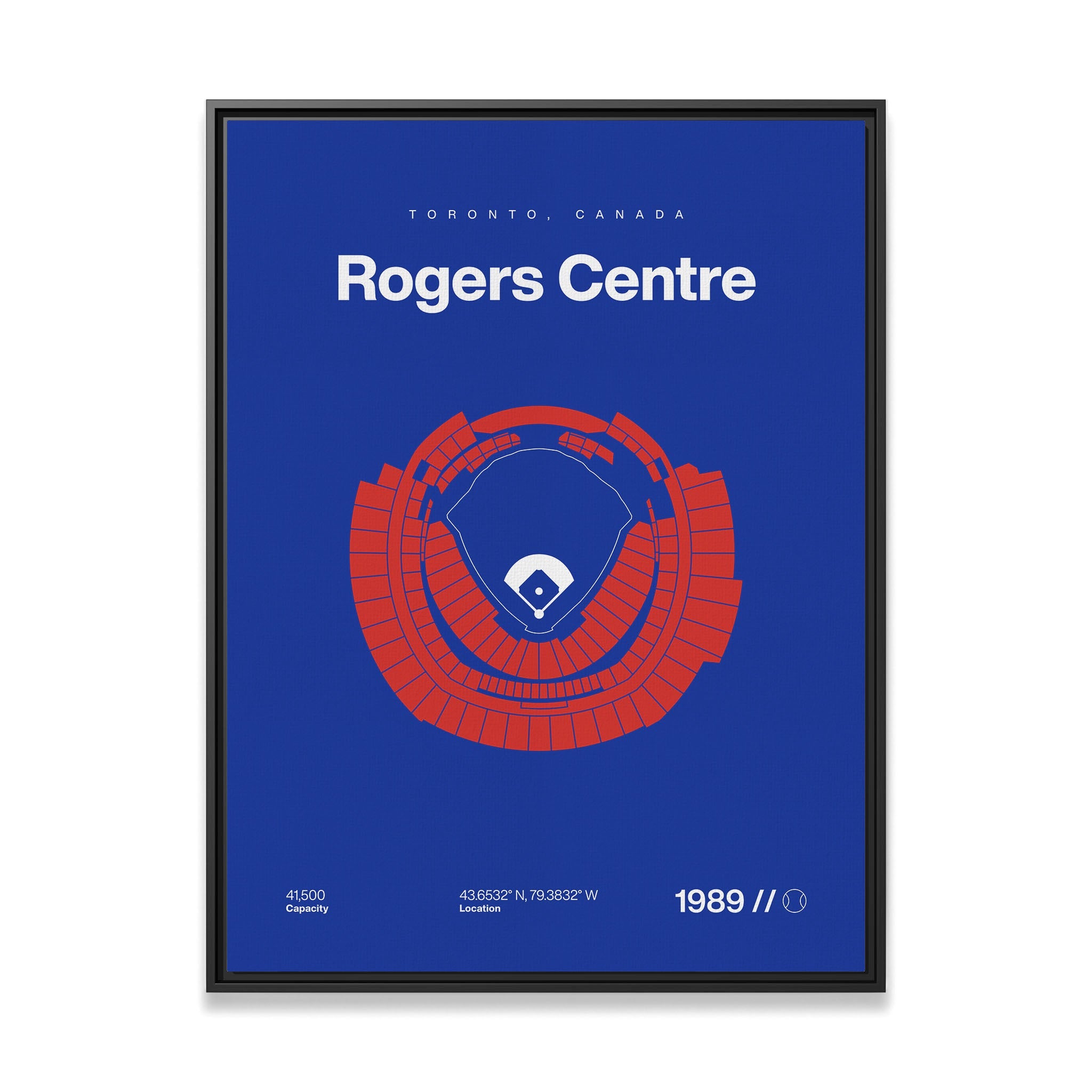 Toronto Baseball Stadium Bold