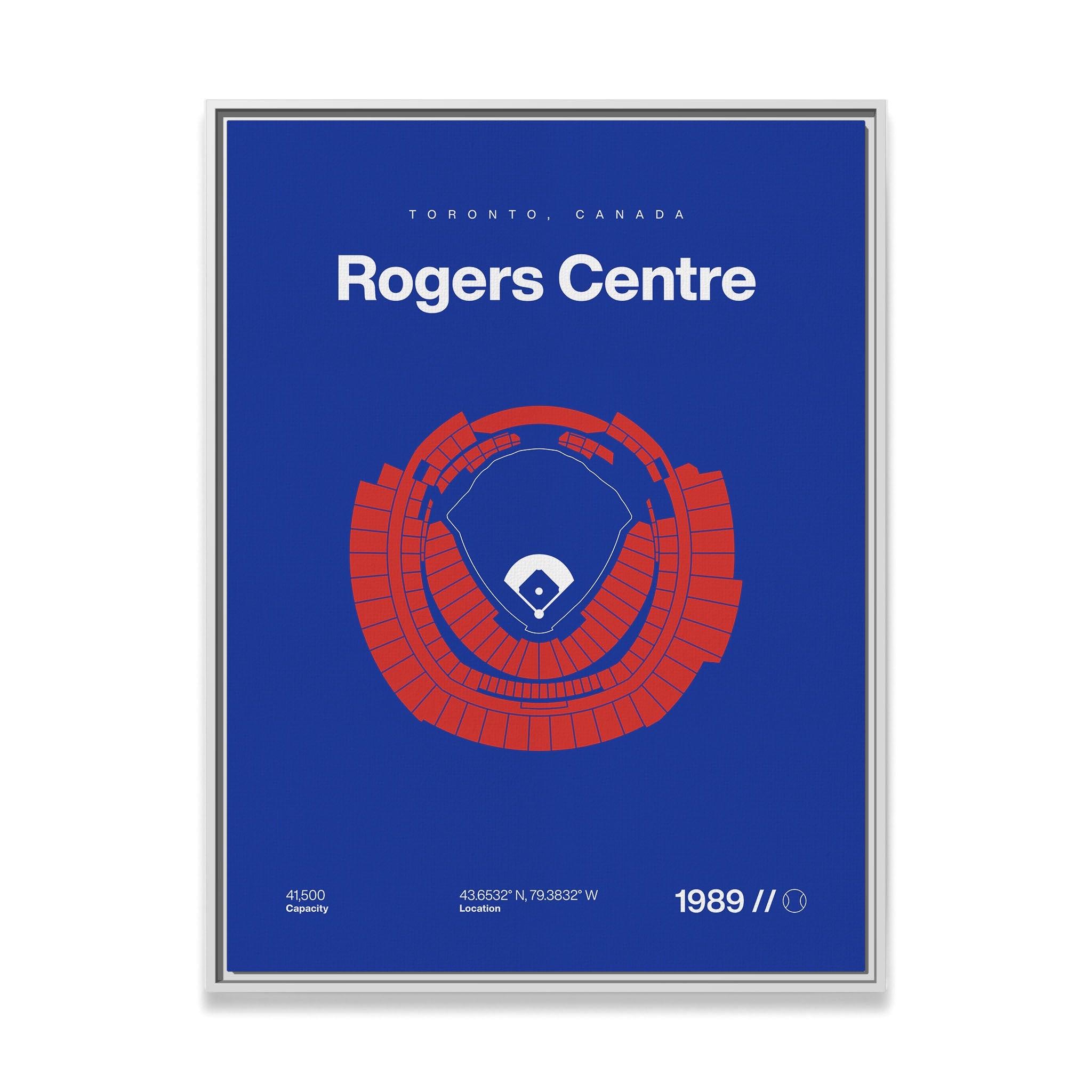 Toronto Baseball Stadium Bold