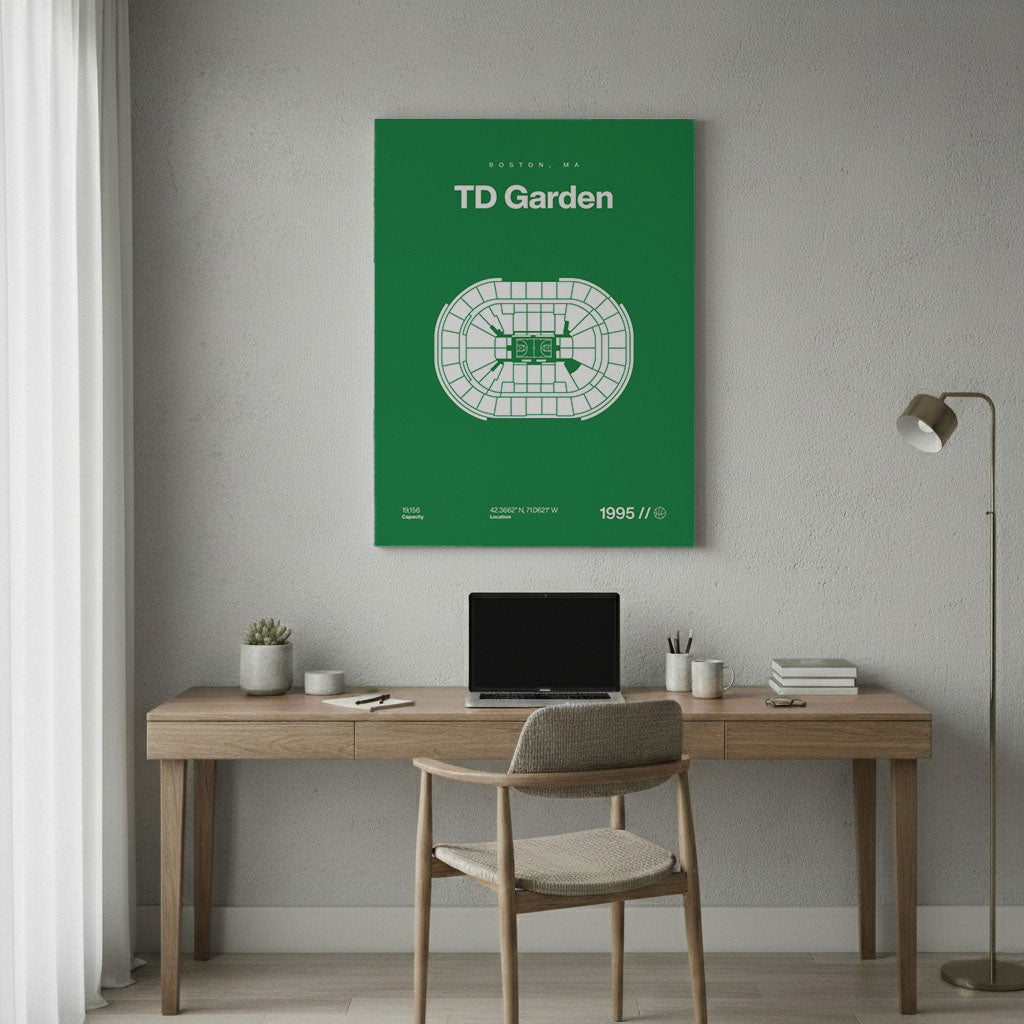 Boston Basketball Arena Bold