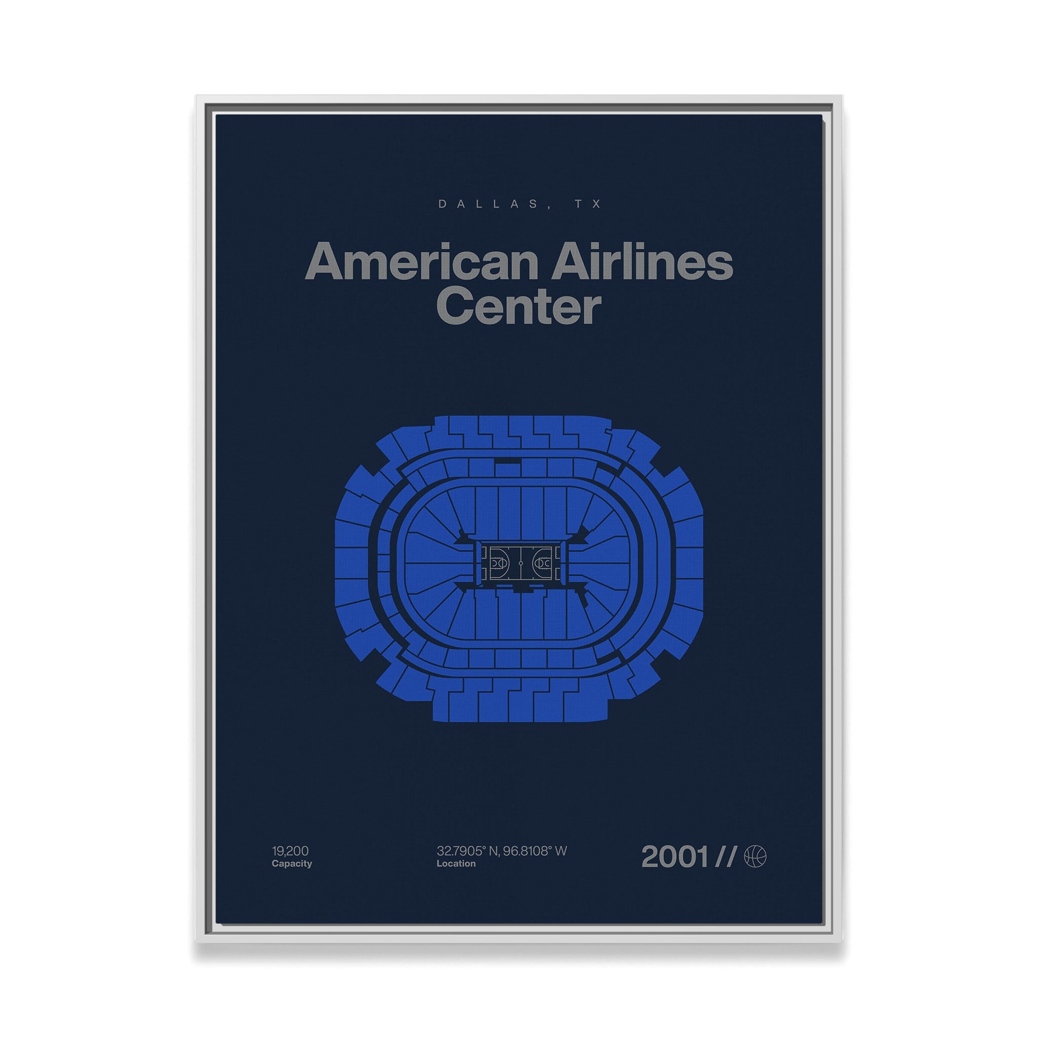 Dallas Basketball Arena Bold