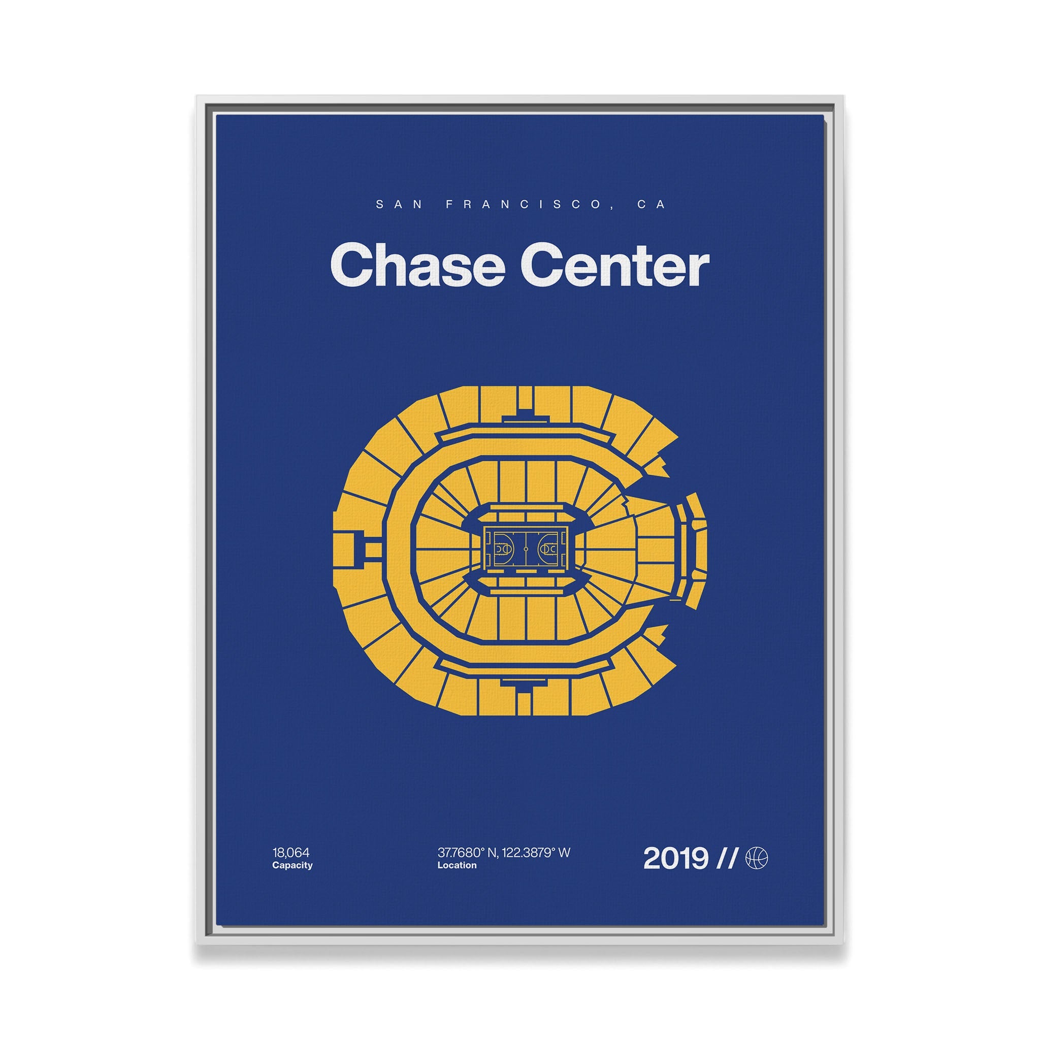 Golden State Basketball Arena Bold