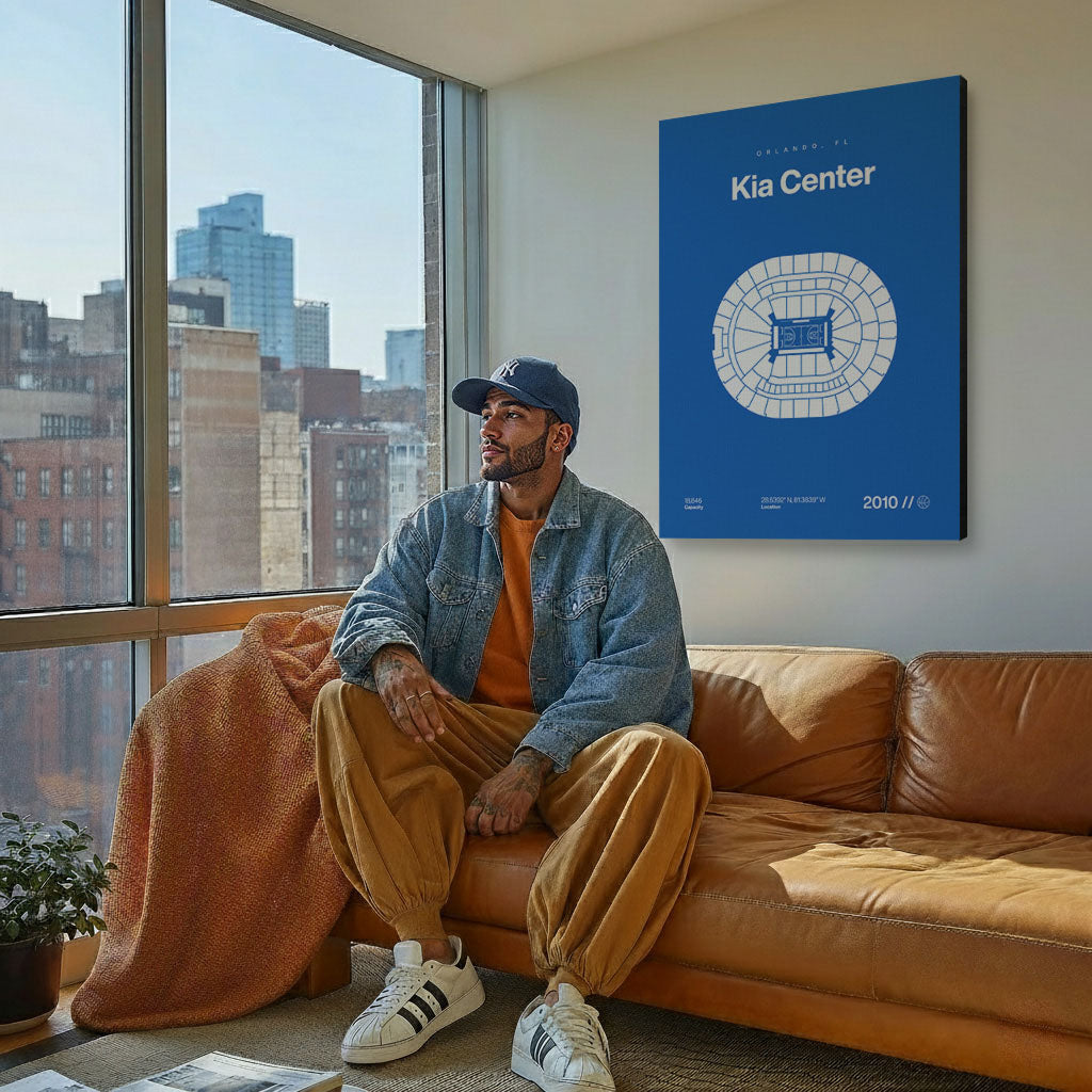 Orlando Basketball Arena Bold