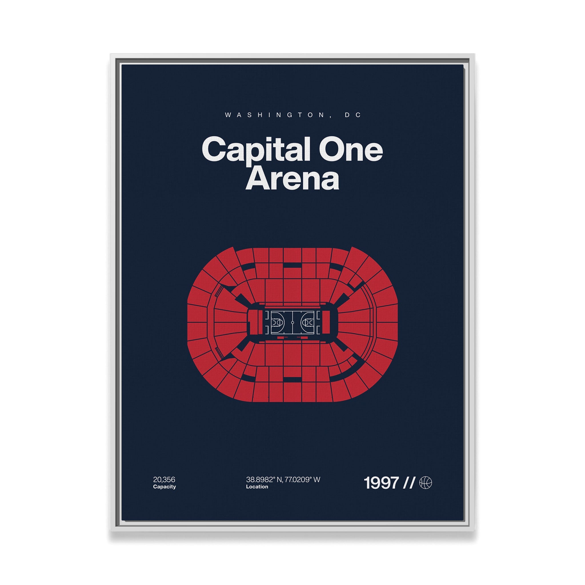 Washington Basketball Arena Bold