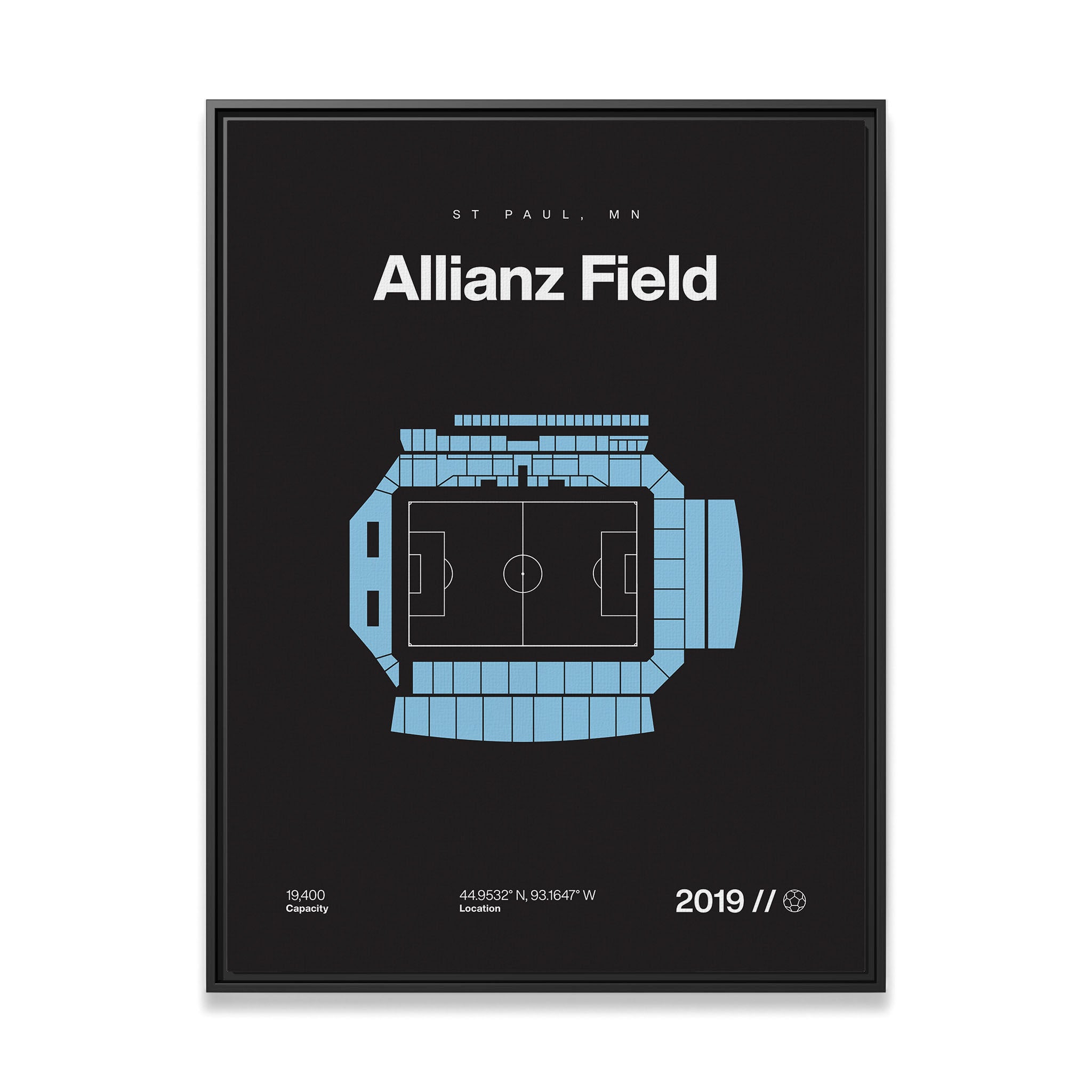 Minnesota Soccer Stadium Bold