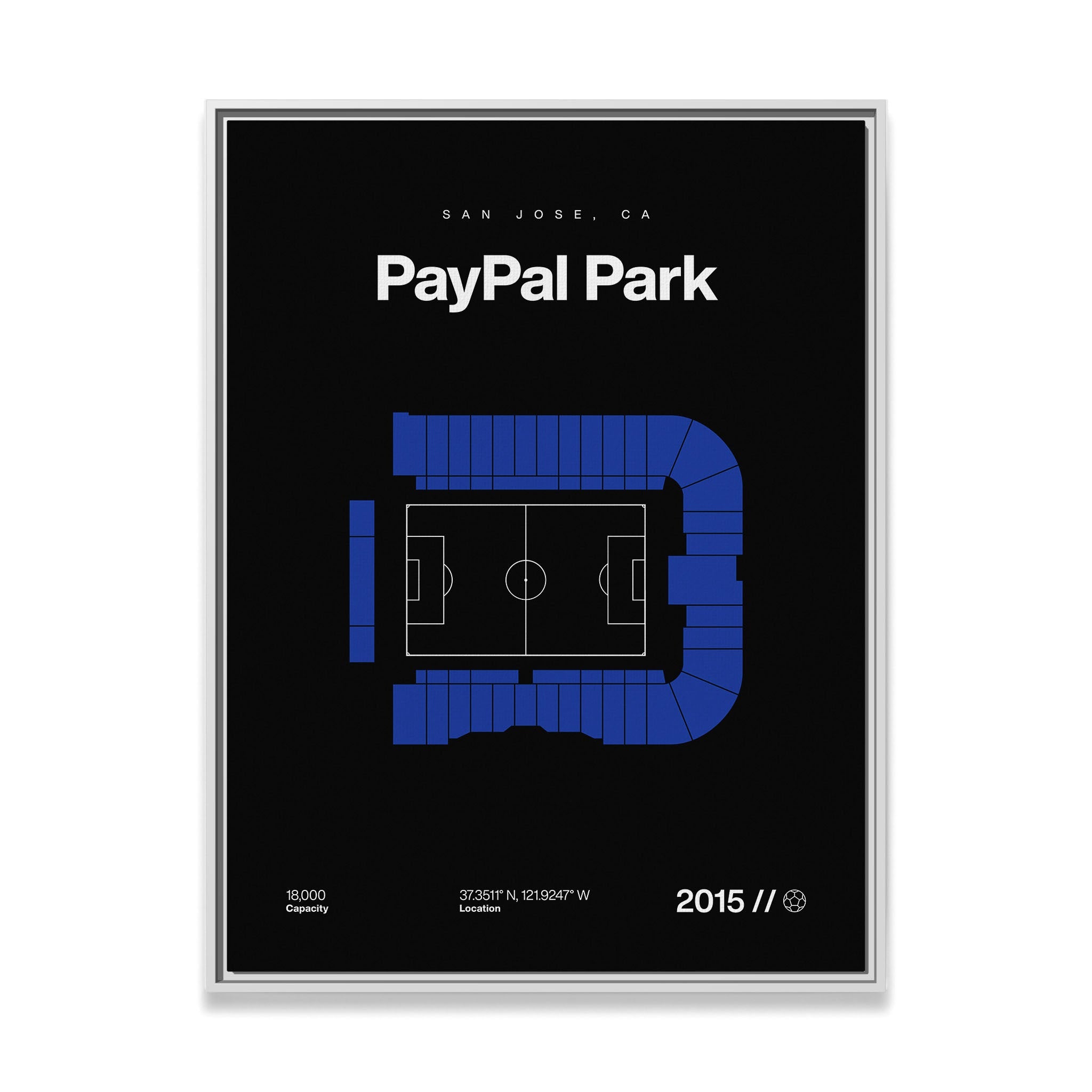 San Jose Soccer Stadium Bold