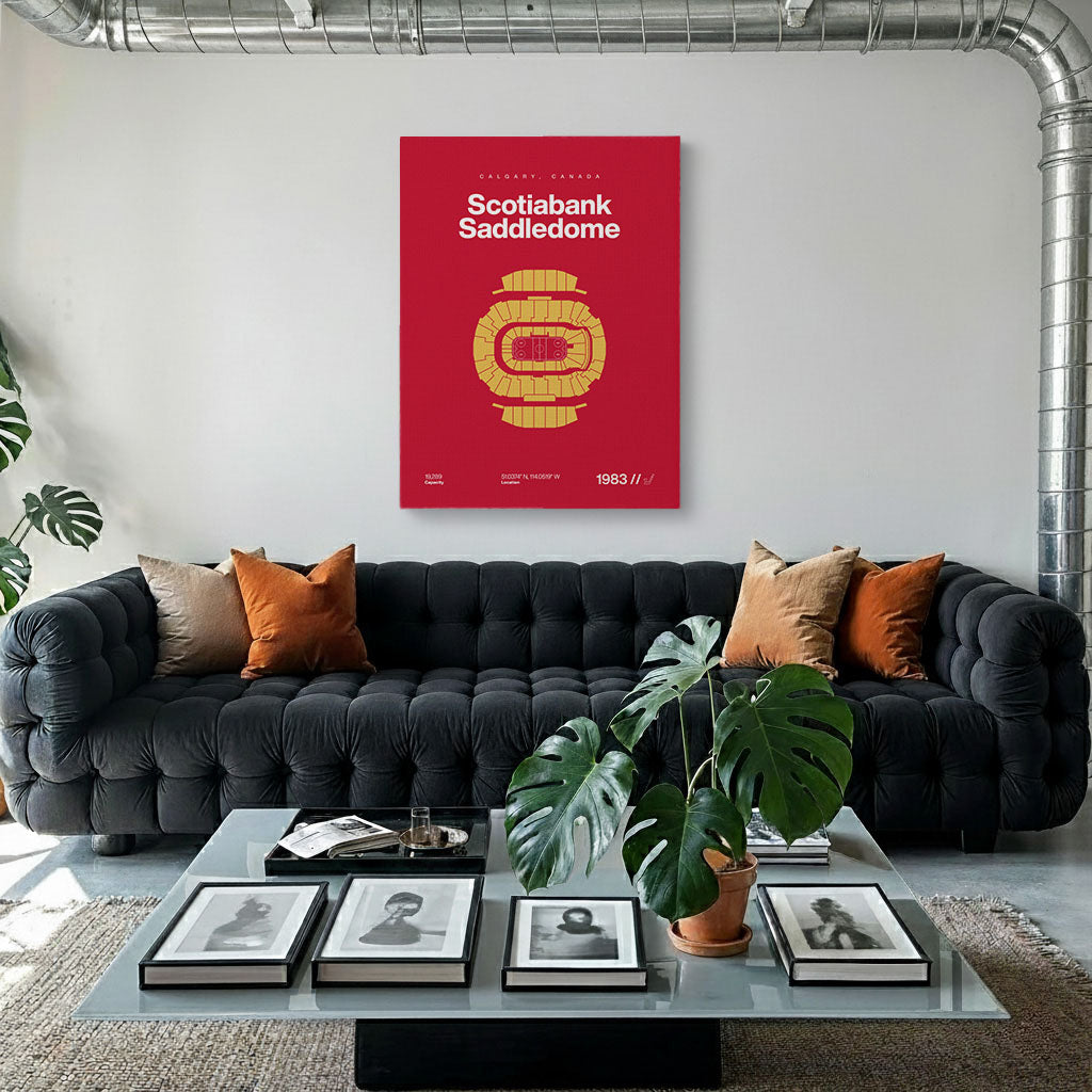 Calgary Hockey Arena Bold