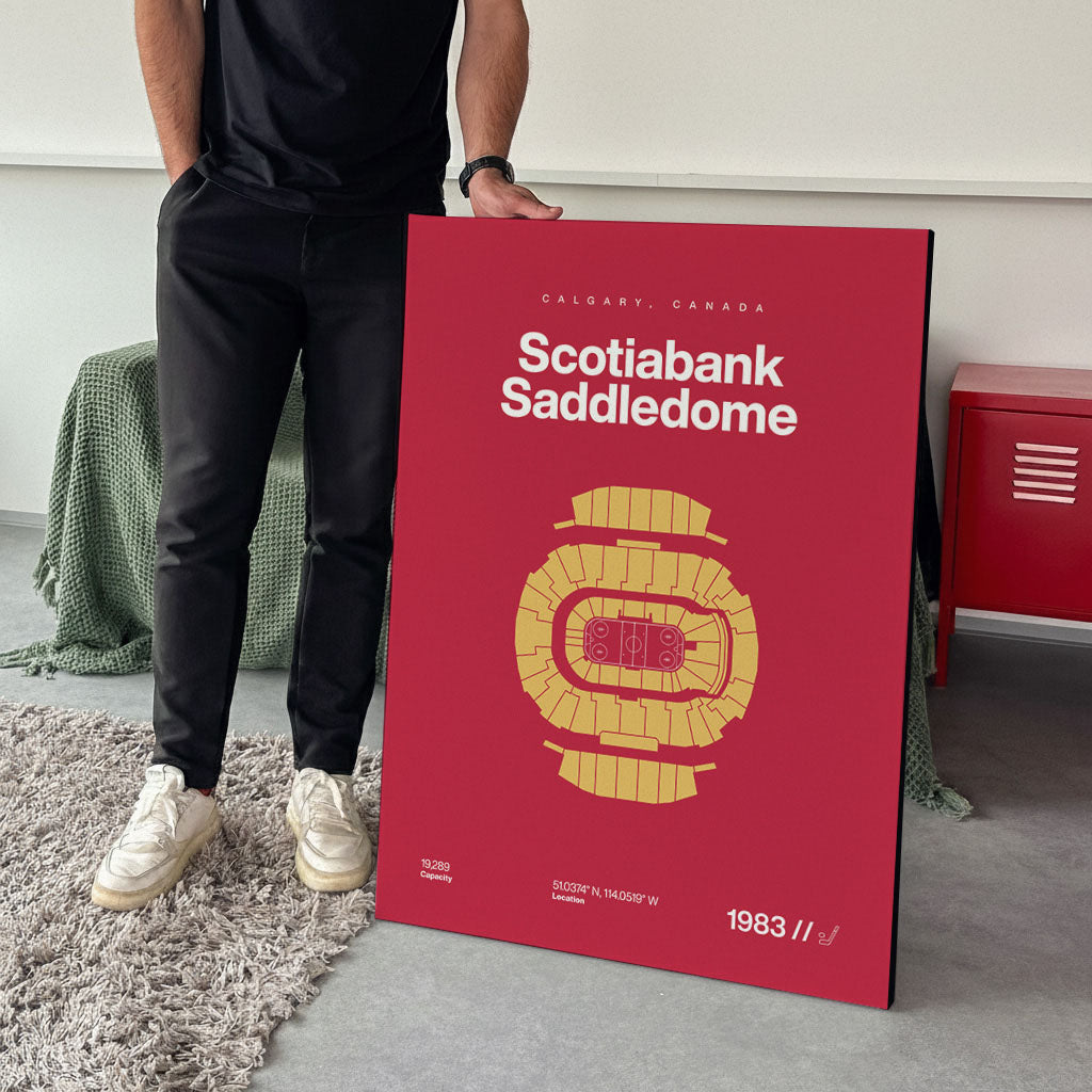 Calgary Hockey Arena Bold