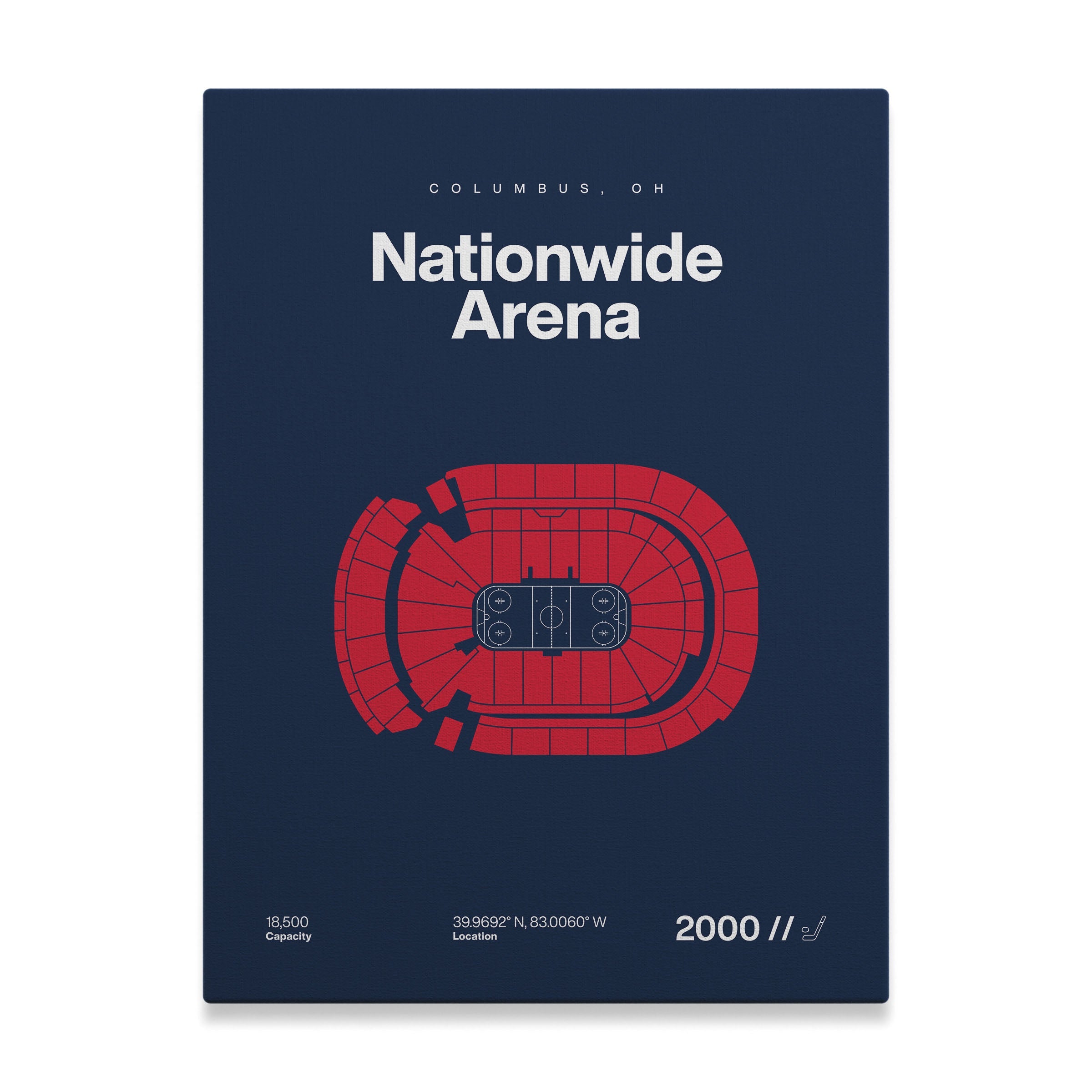 Columbus Hockey Arena Bold