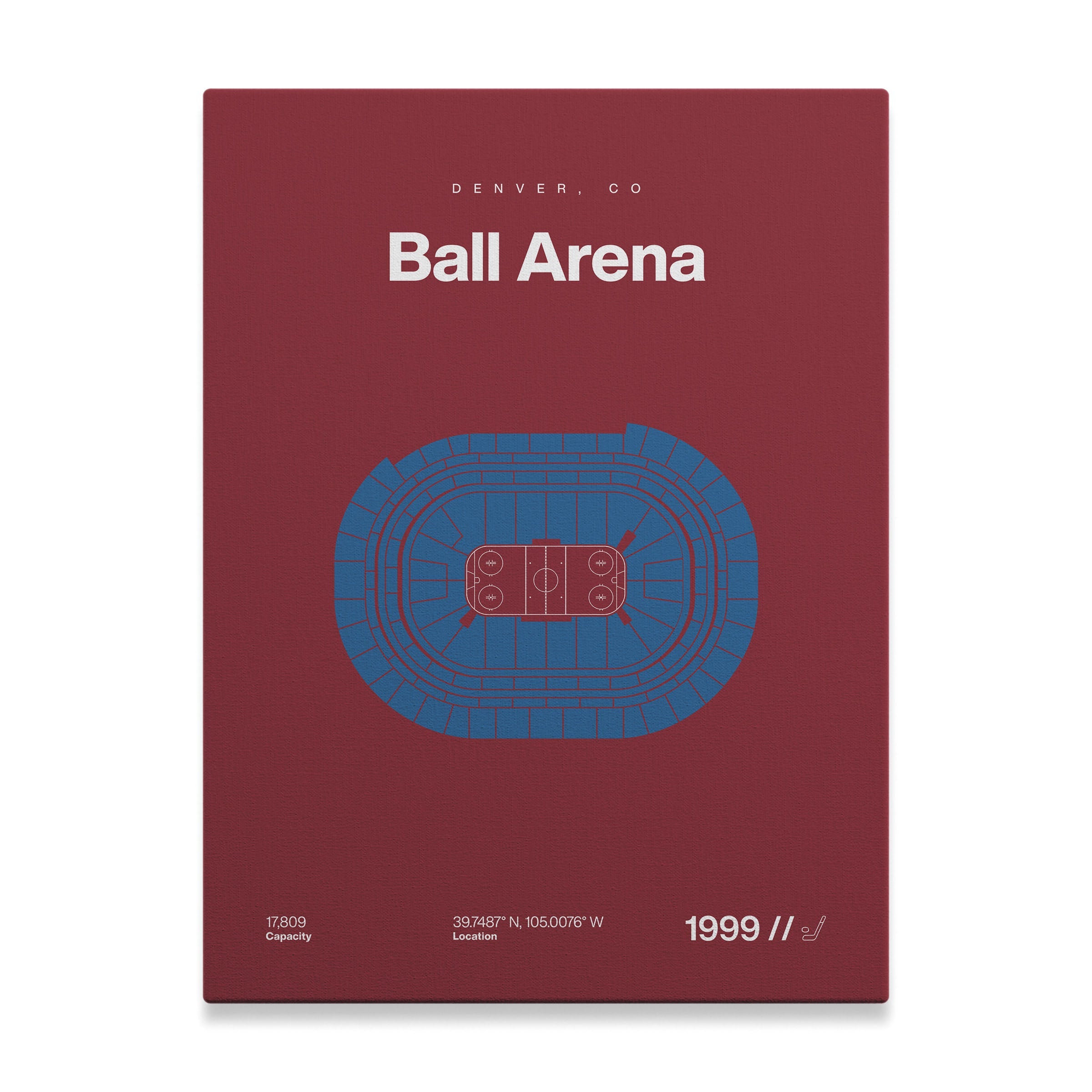 Colorado Hockey Arena Bold