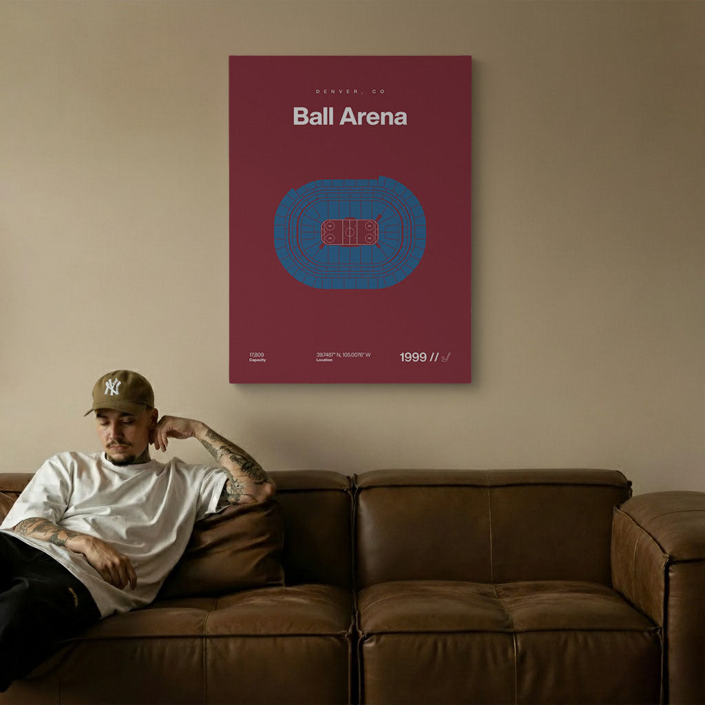 Colorado Hockey Arena Bold