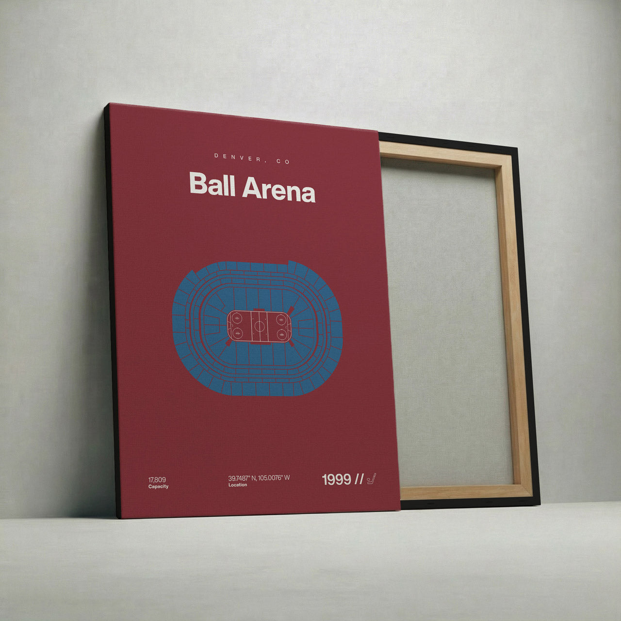 Colorado Hockey Arena Bold