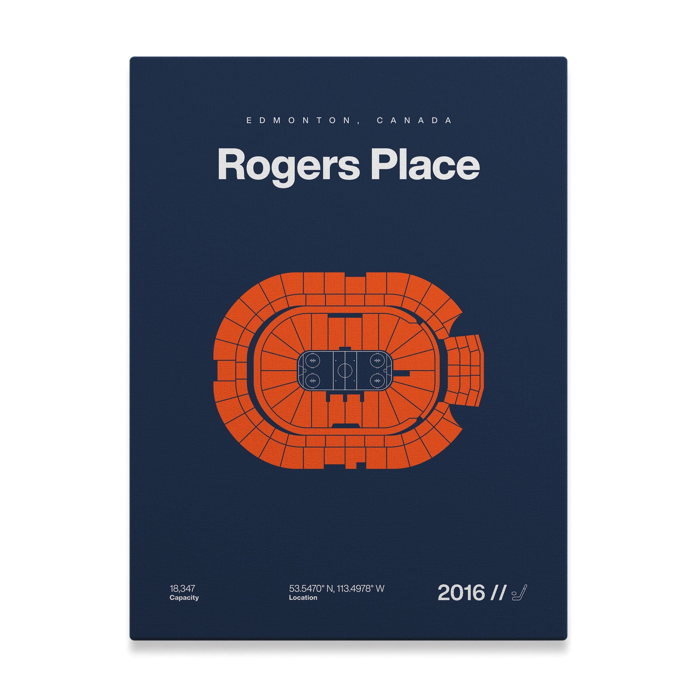 Edmonton Hockey Arena Bold