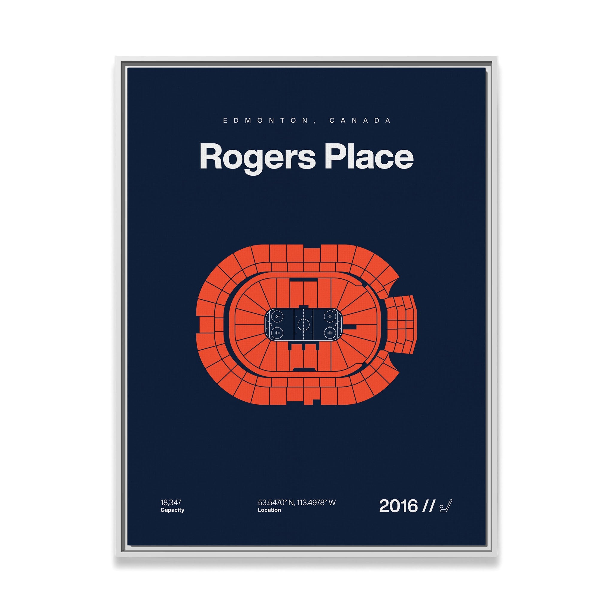 Edmonton Hockey Arena Bold