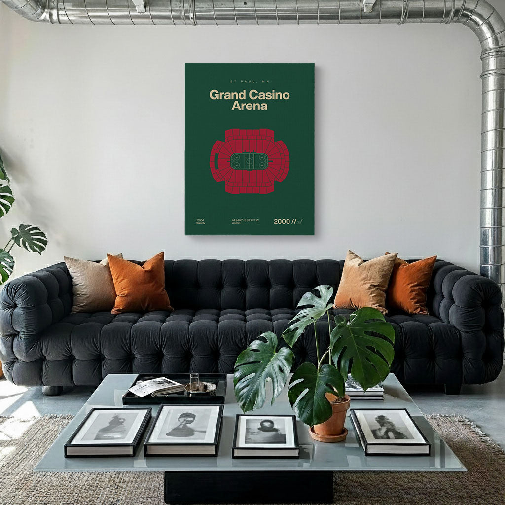 Minnesota Hockey Arena Bold