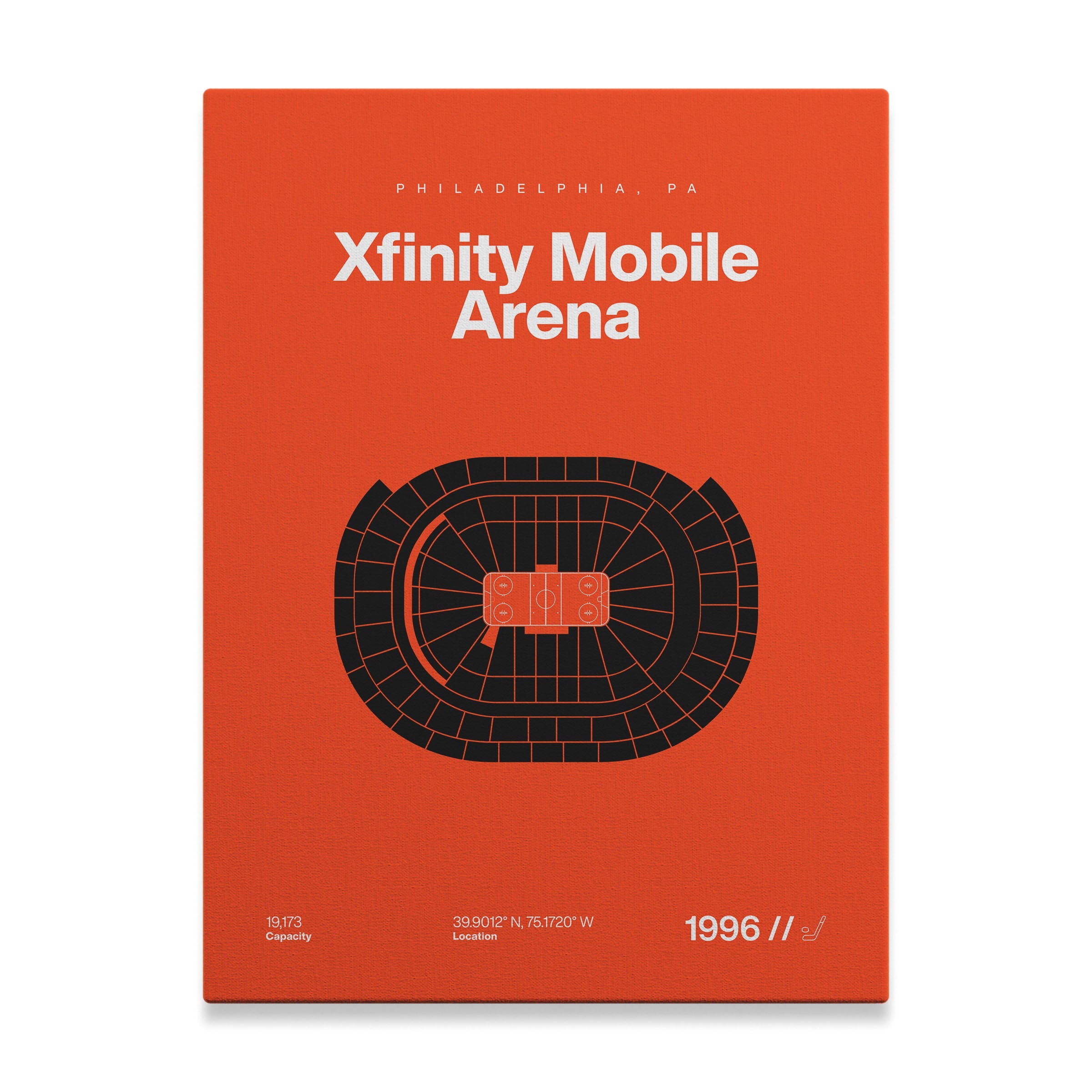 Philadelphia Hockey Arena Bold