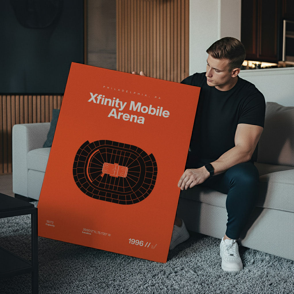 Philadelphia Hockey Arena Bold