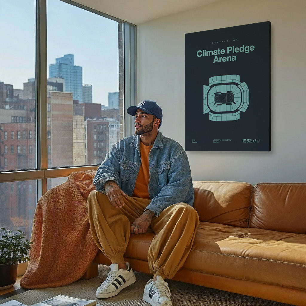 Seattle Hockey Arena Bold