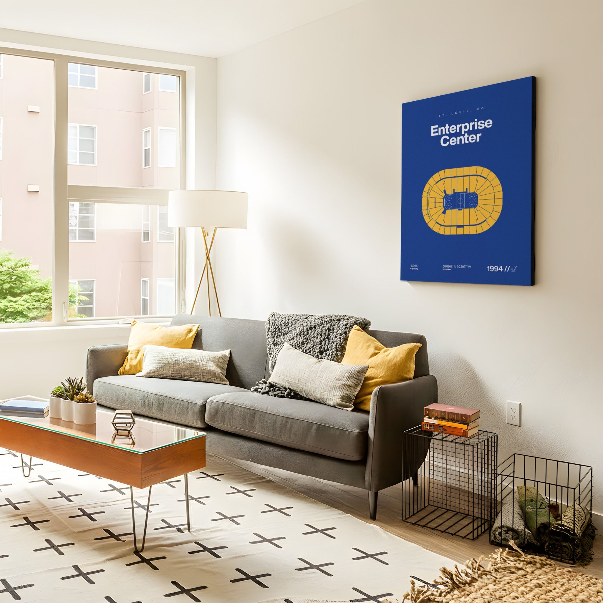 St Louis Hockey Arena Bold