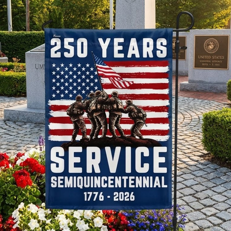 American Flag - USA 250th Anniversary Semiquincentennial Patriotic Canvas Flag