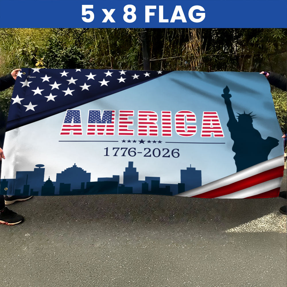 250 years of America Grommet Flag