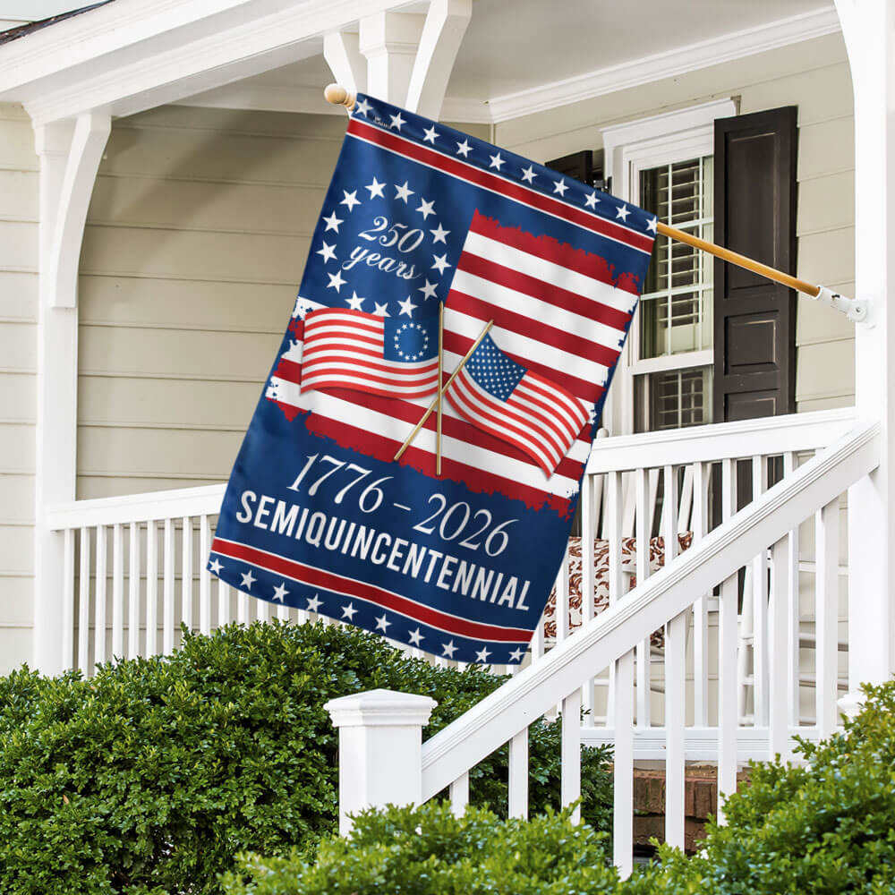 Flagwix American Flag - America 250th Anniversary Semiquincentennial Decorative Flag