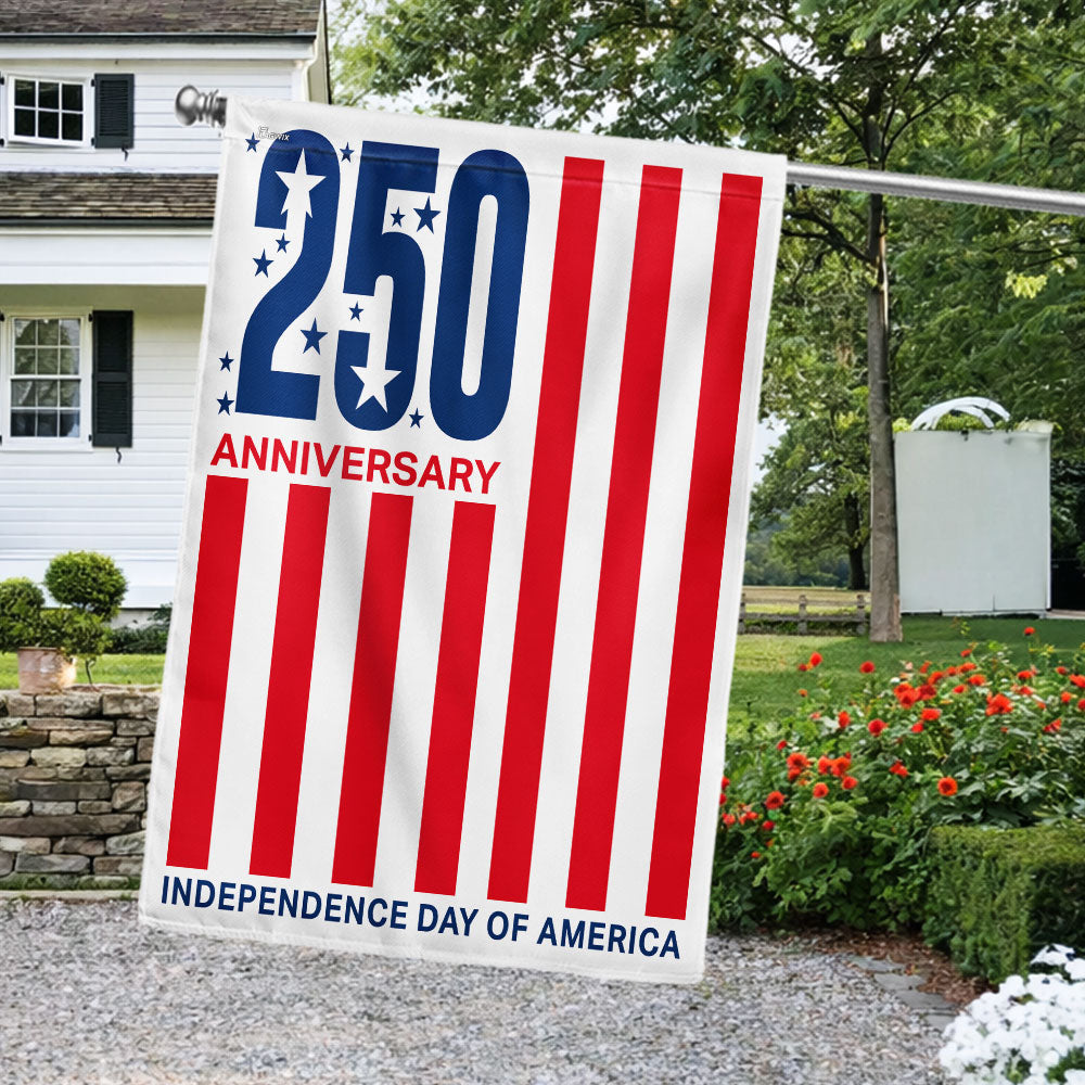 250th Anniversary Semiquincentennial Flag, United States 1776 2026 Patriotic Decor