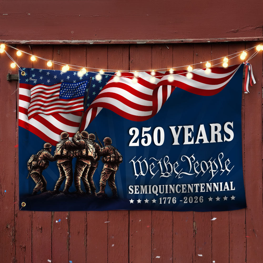 Flagwix American Flag, 250 Years We The People Semiquincentennial Grommet Flag 3-Day Shipping