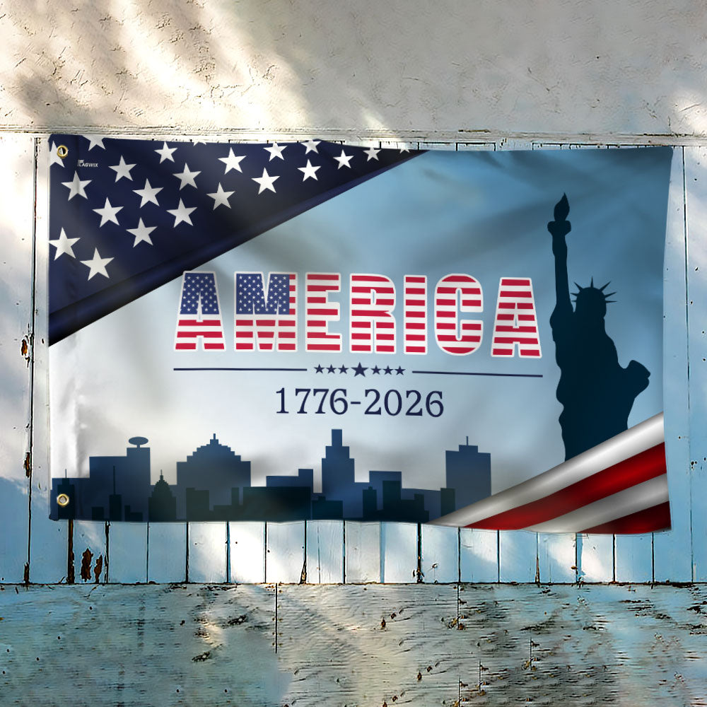 250 years of America Grommet Flag