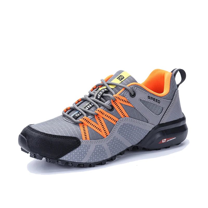 Men's Waterproof Hiking Boots - Outdoor Trekking Shoes for Mountain Climbing, Camping & Hunting
