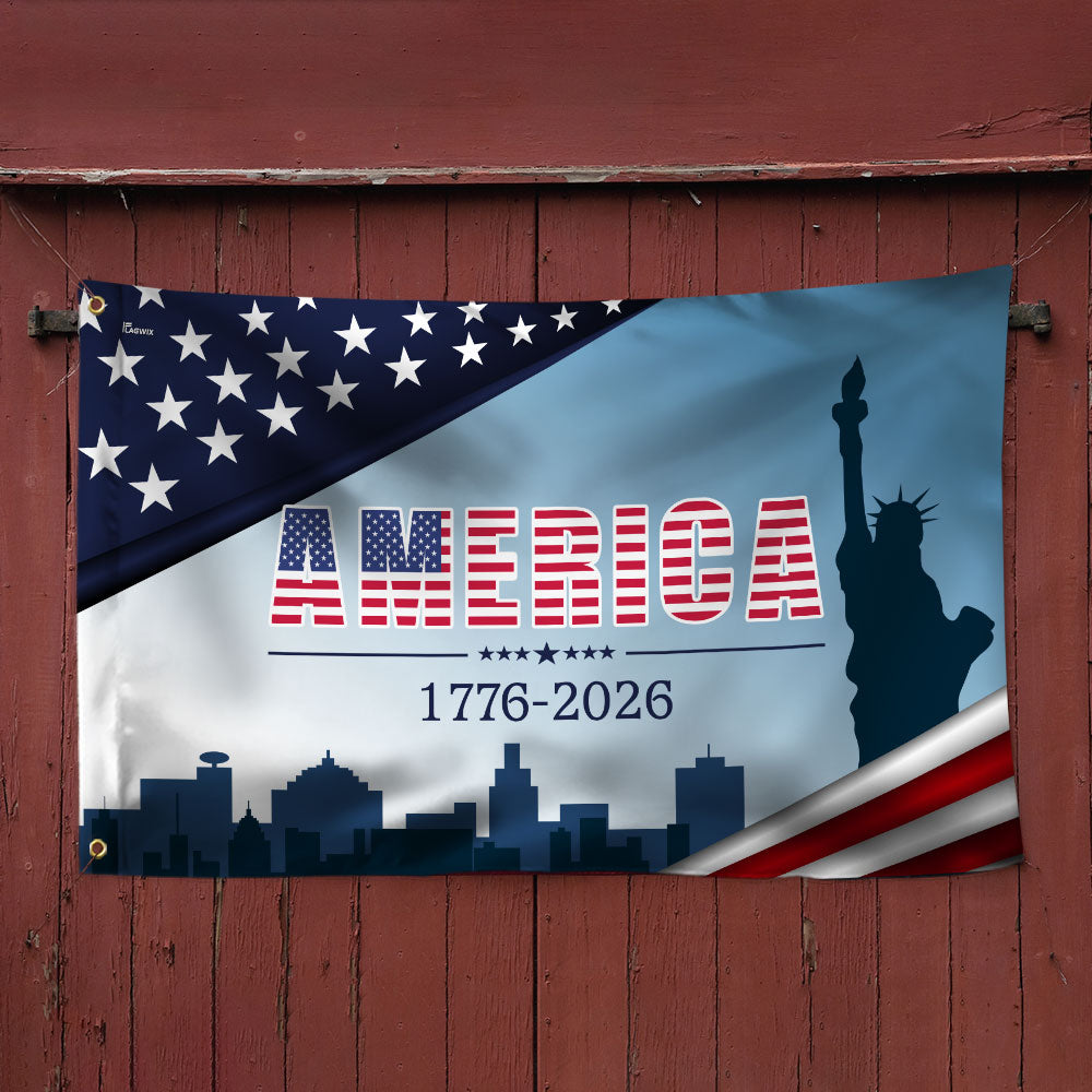 250 years of America Grommet Flag