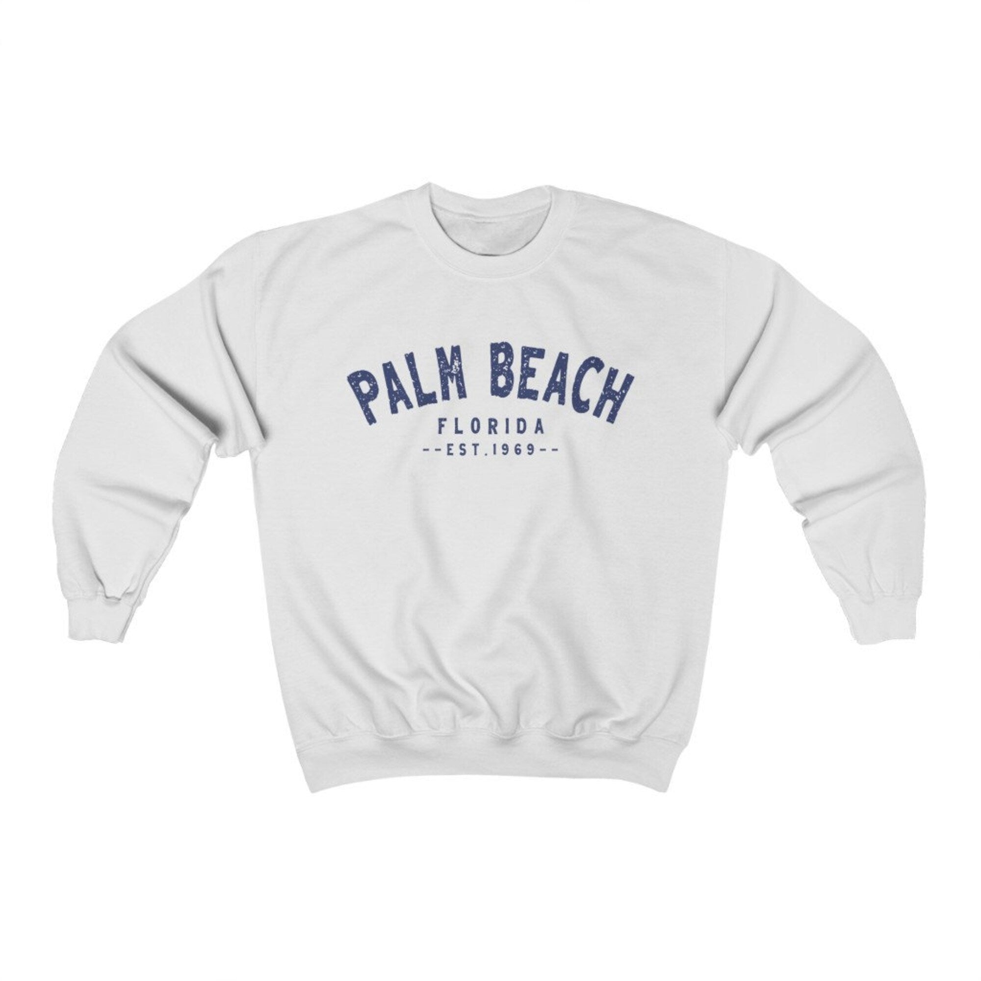 Florida Beach Oversized Sweatshirt – Palm Beach Crewneck - Image 4