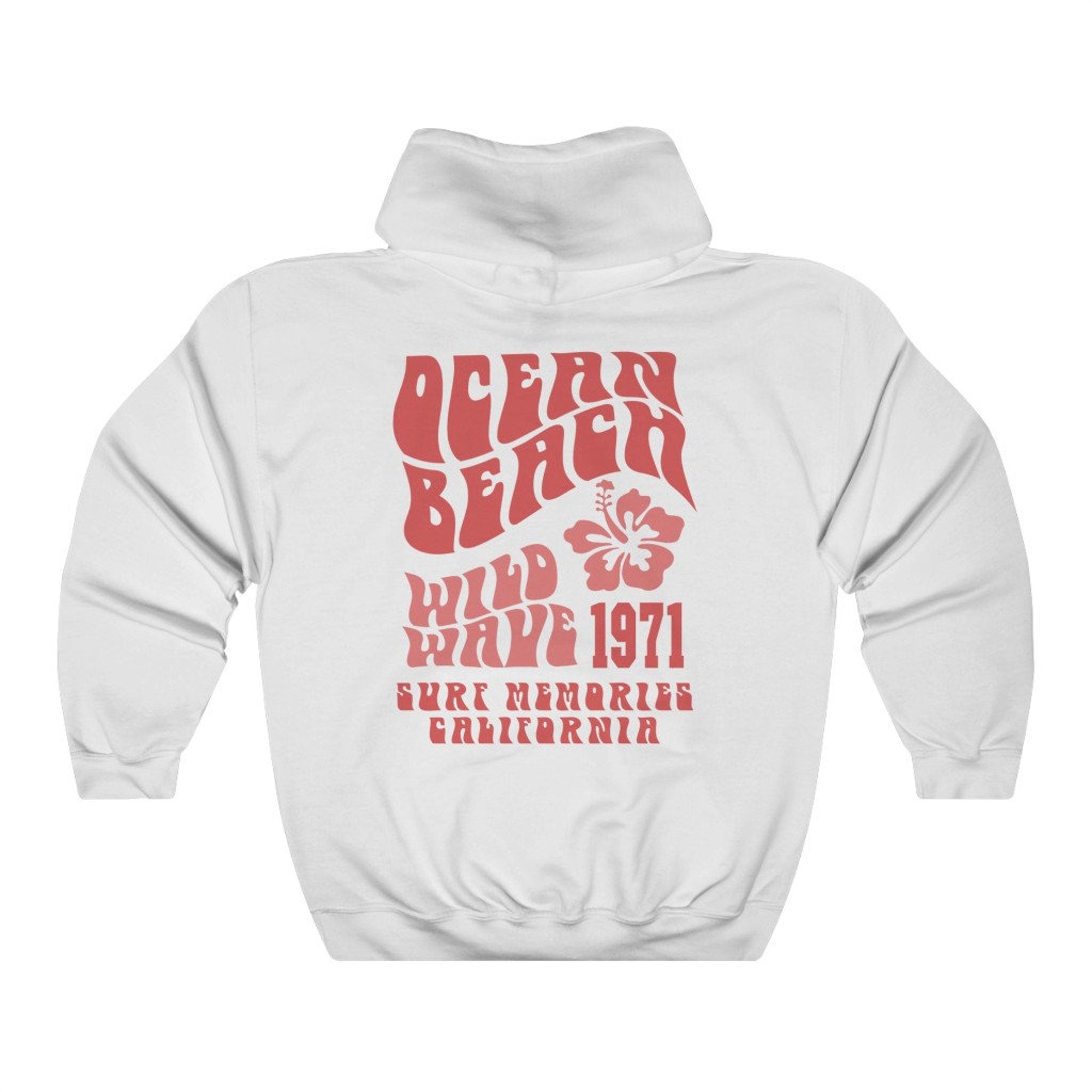 Ocean Beach Sunset Hoodie – Oversized California Surf Style - Image 5