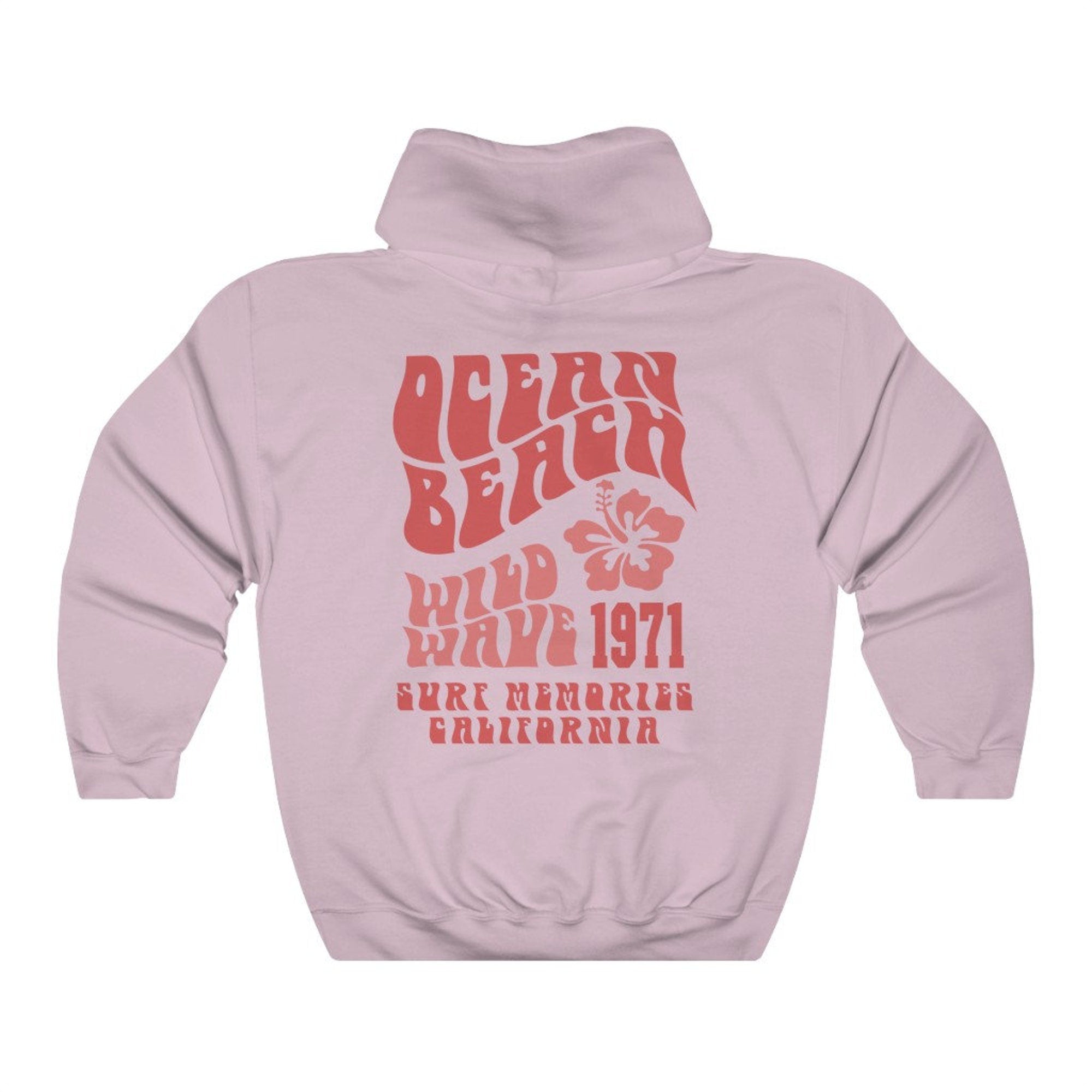 Ocean Beach Sunset Hoodie – Oversized California Surf Style - Image 6