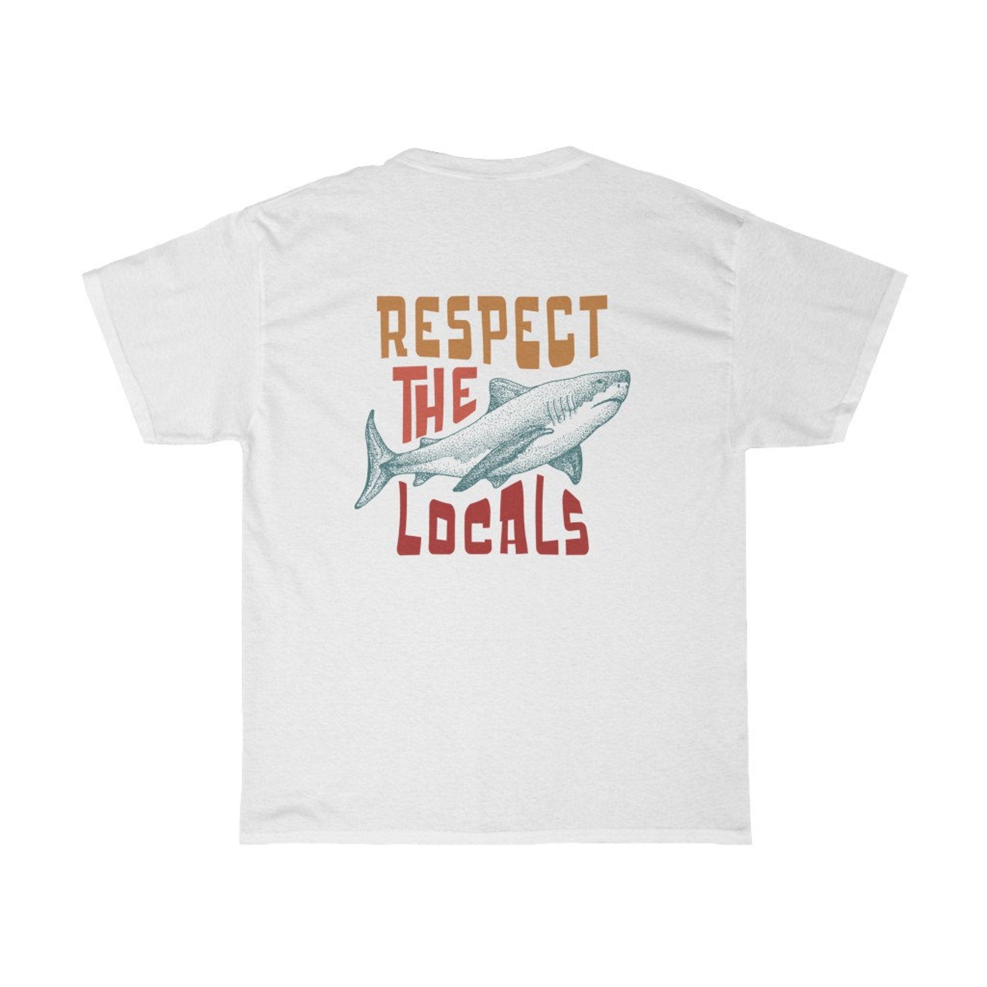 Respect the Local Surf Tee – Oversized Beach Graphic Shirt - Image 4