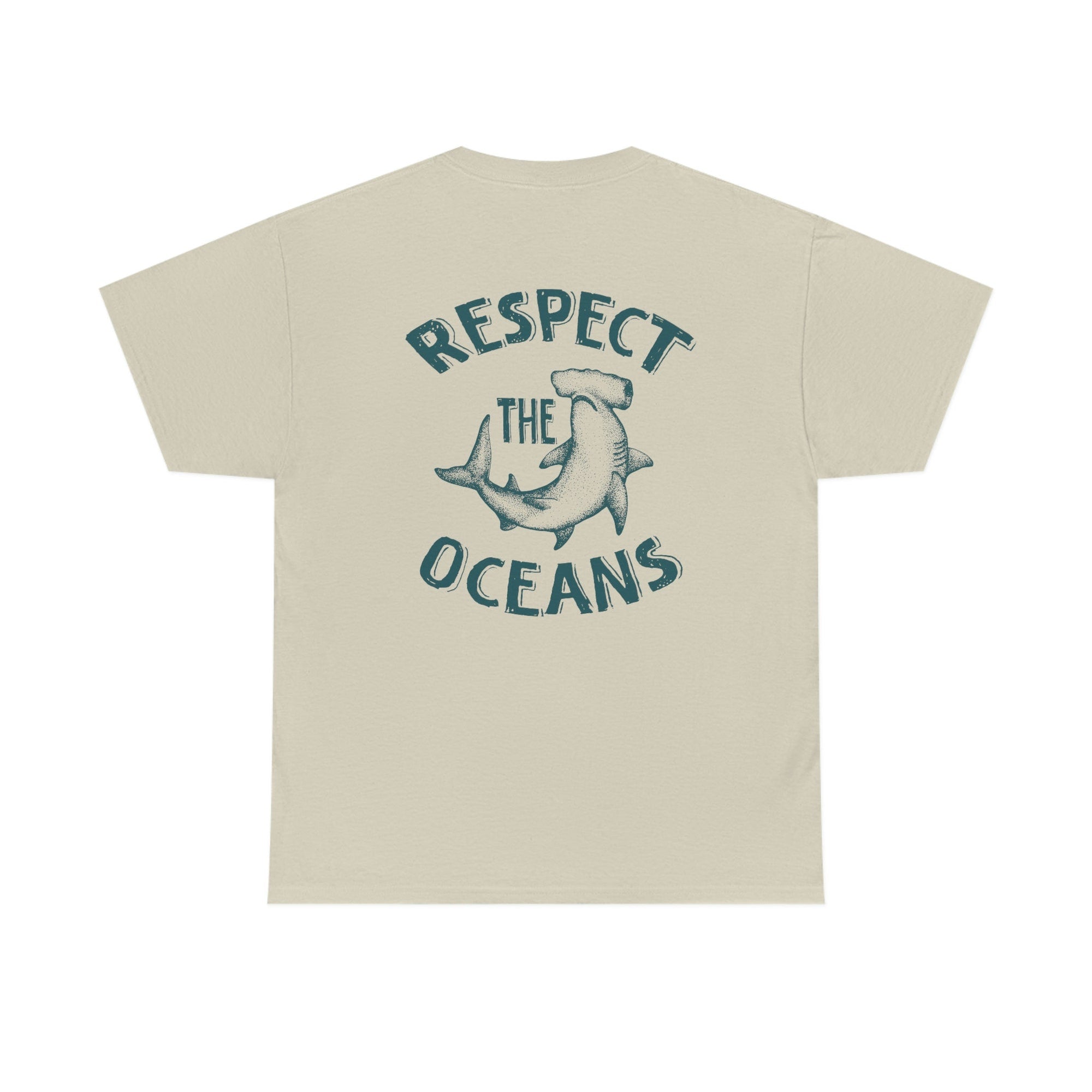 Respect the Oceans Hammerhead Shark T-Shirt - Image 9