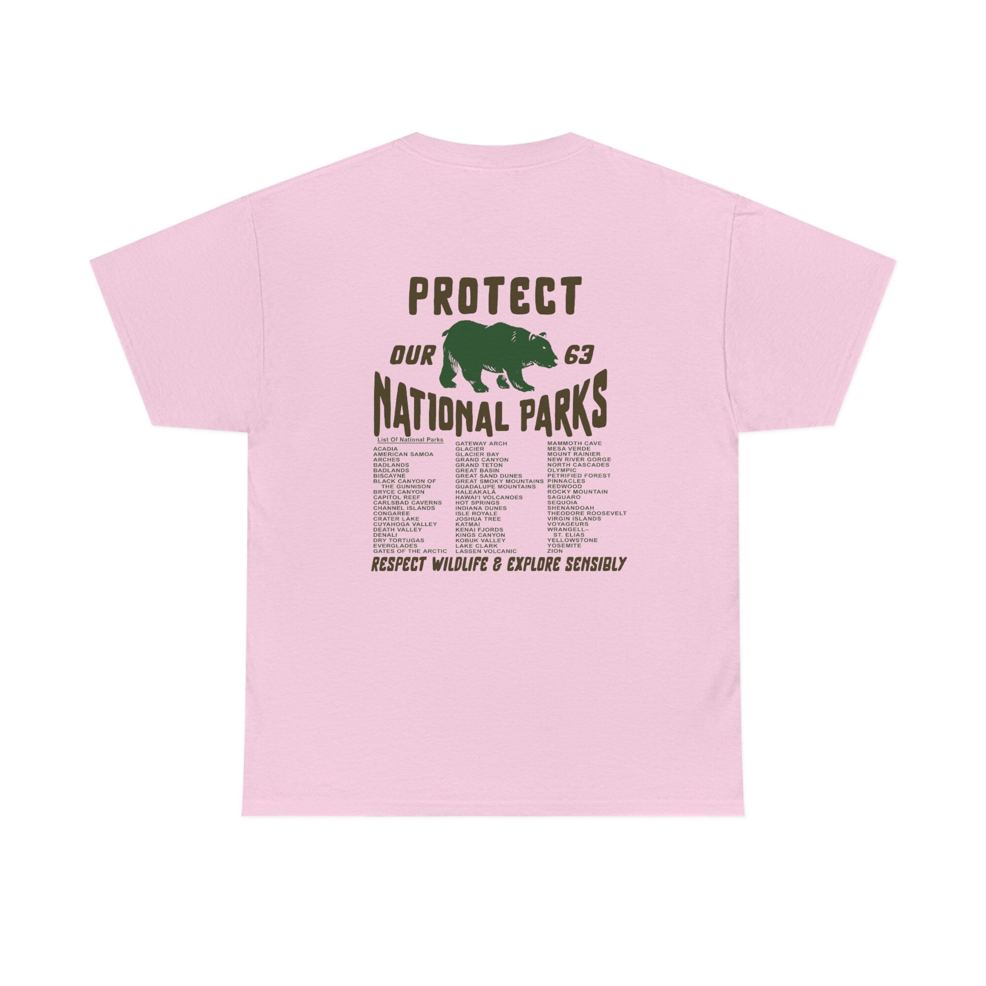 Respect Wildlife National Parks Tee – Explore Sensibly Shirt - Image 6
