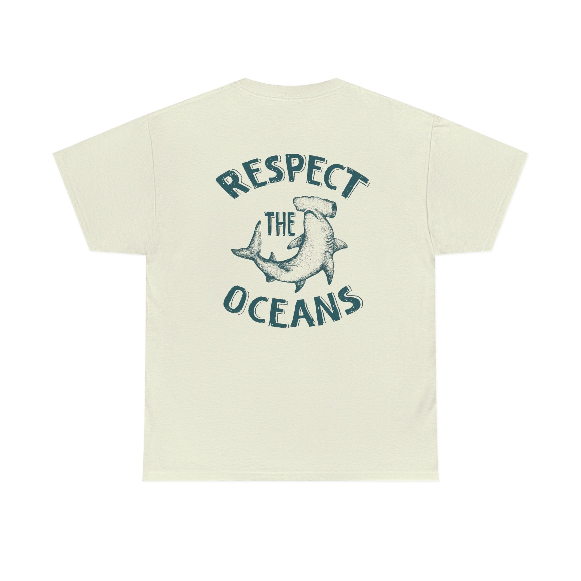 Respect the Oceans Hammerhead Shark T-Shirt - Image 3
