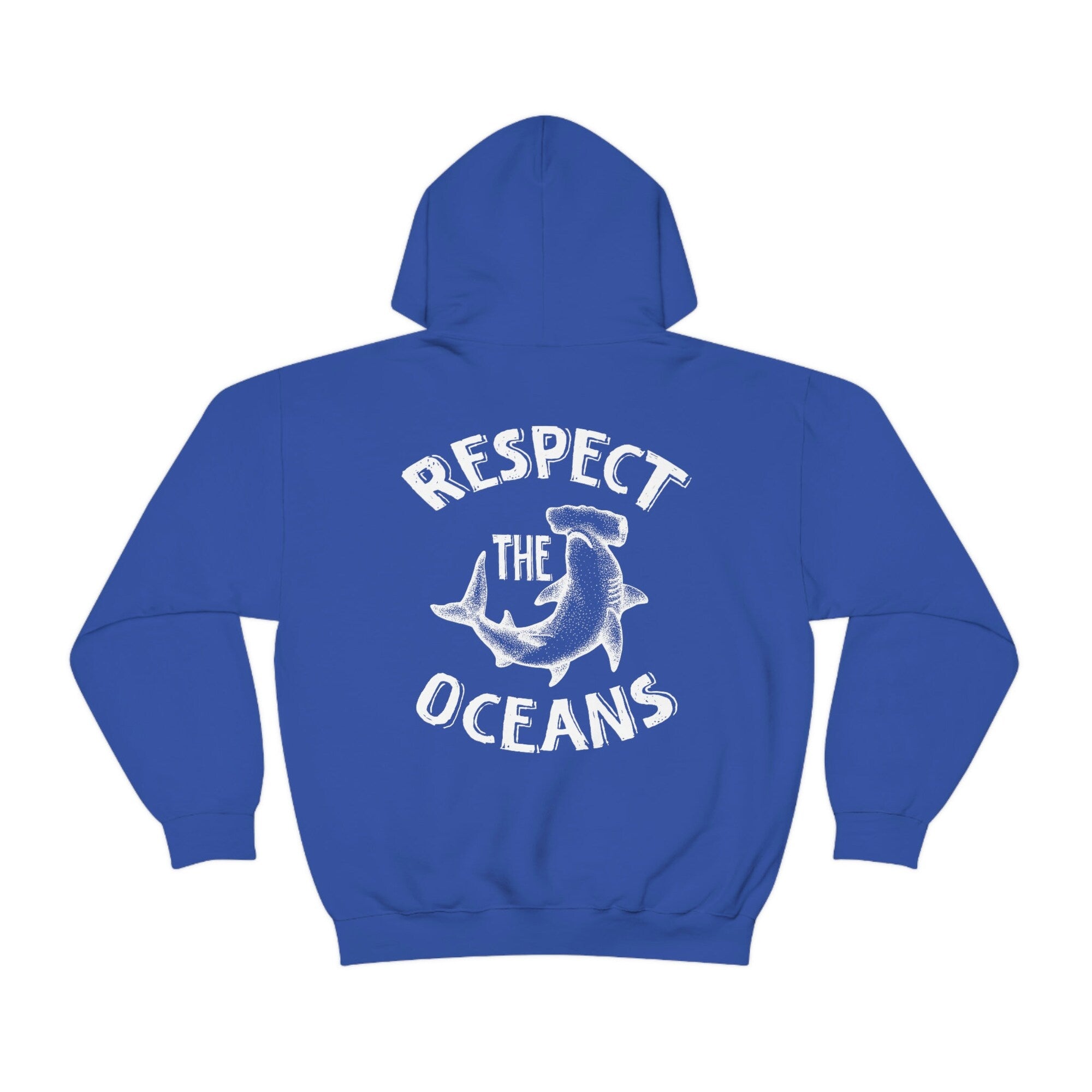 Hammerhead Shark Hoodie – Respect Local Ocean Sweatshirt - Image 4