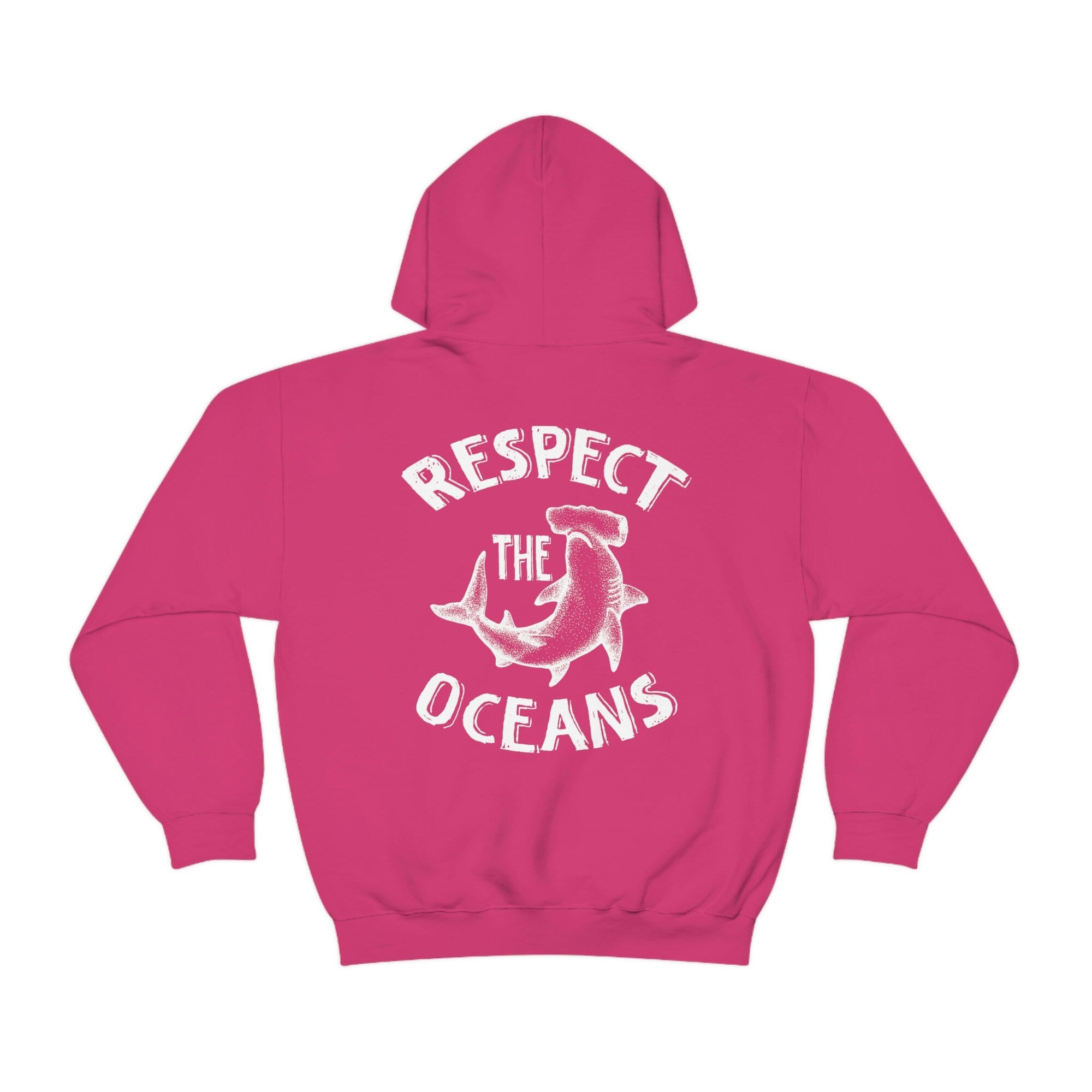 Hammerhead Shark Hoodie – Respect Local Ocean Sweatshirt - Image 9