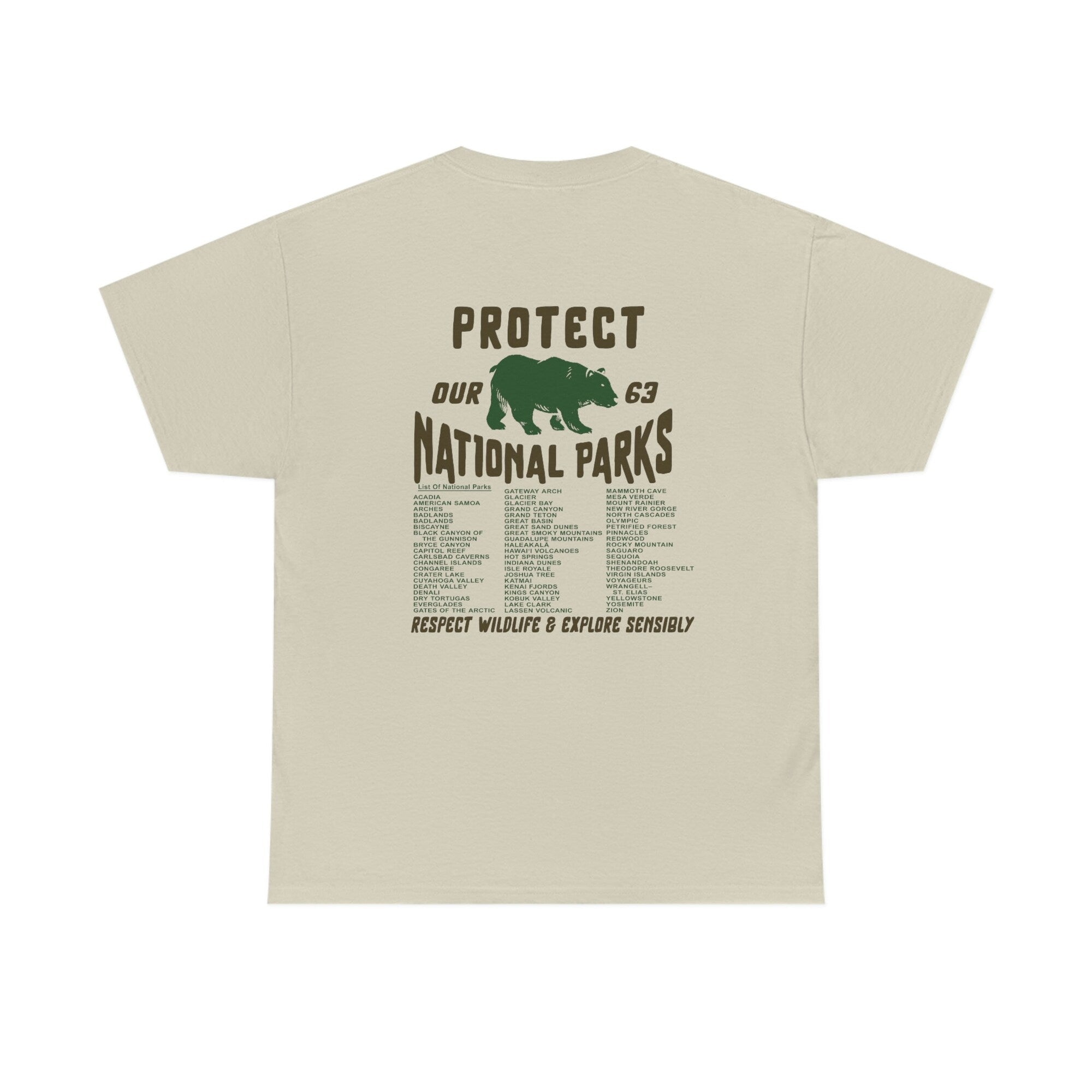 Respect Wildlife National Parks Tee – Explore Sensibly Shirt - Image 8