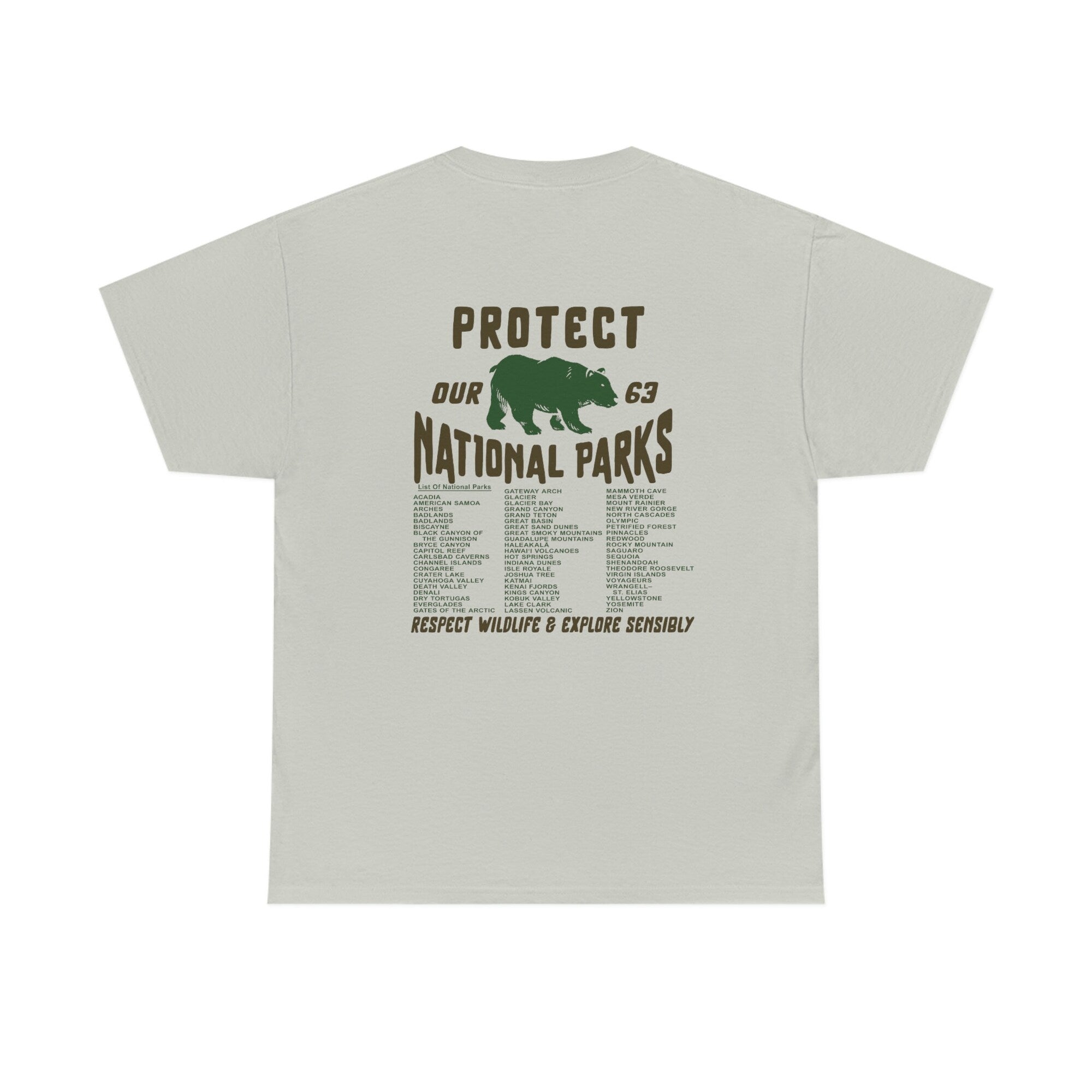 Respect Wildlife National Parks Tee – Explore Sensibly Shirt - Image 5