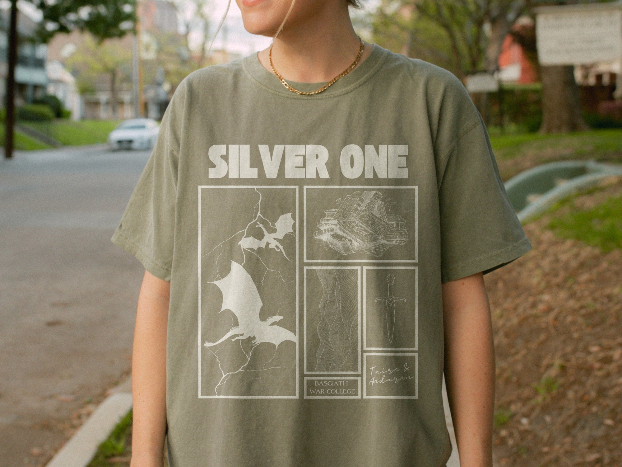 Violet & Dragons Basgiath War College Unisex Tee - Image 3