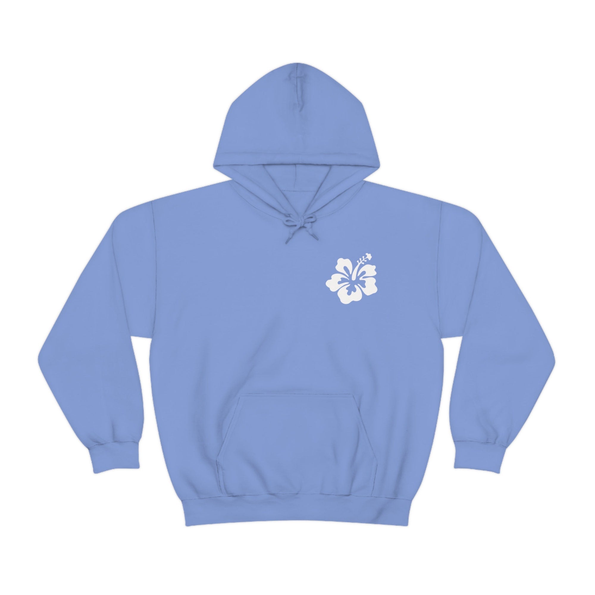 Ocean Beach California Surf Hoodie (Front & Back Print) - Image 8