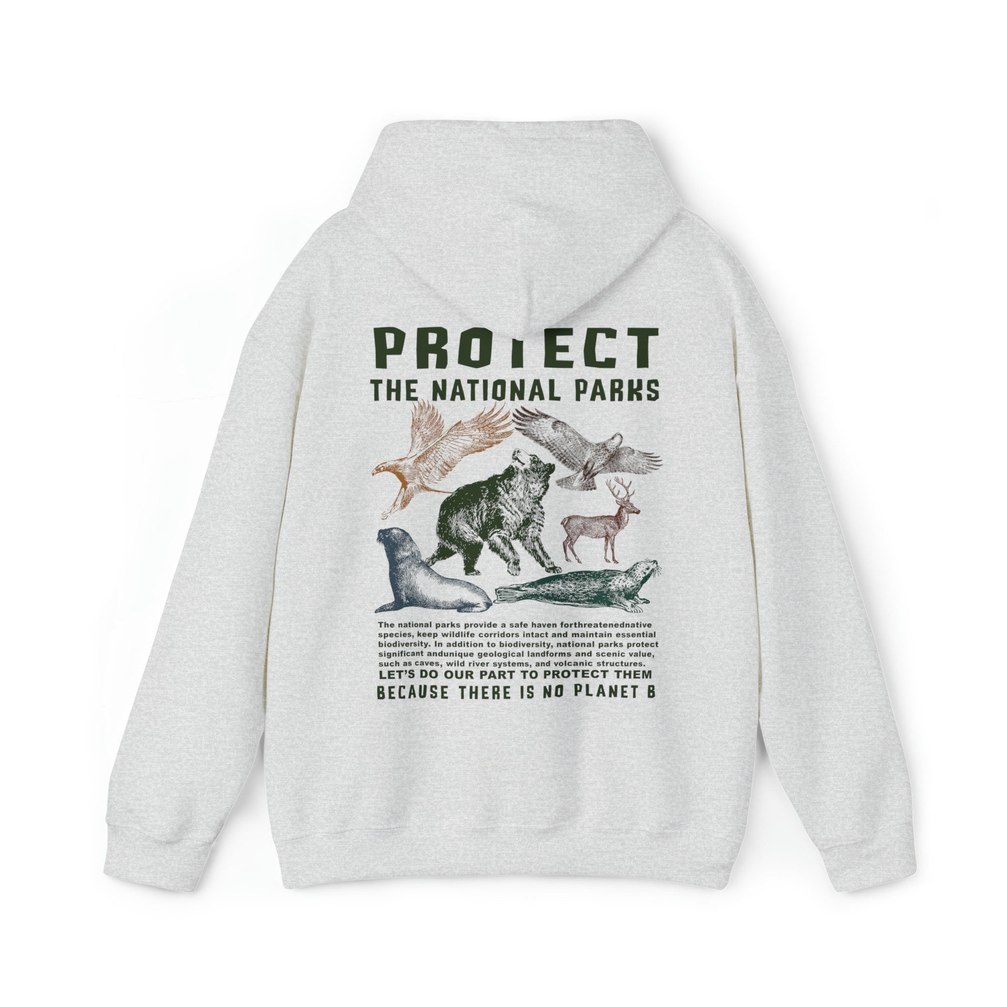 Protect Our National Parks Hoodie – Wildlife Lover Gift - Image 5