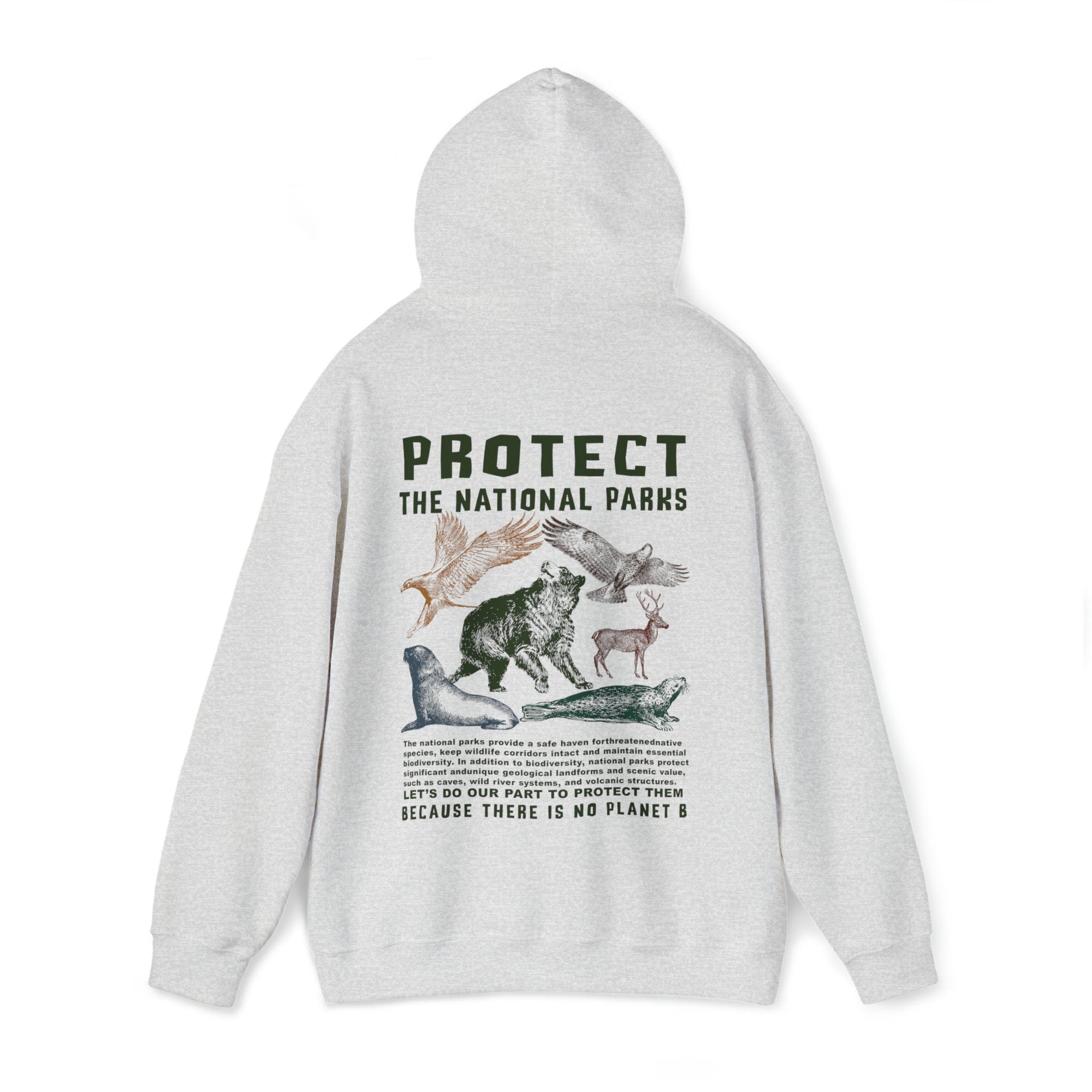 Protect Our National Parks Hoodie – Wildlife Lover Gift - Image 7