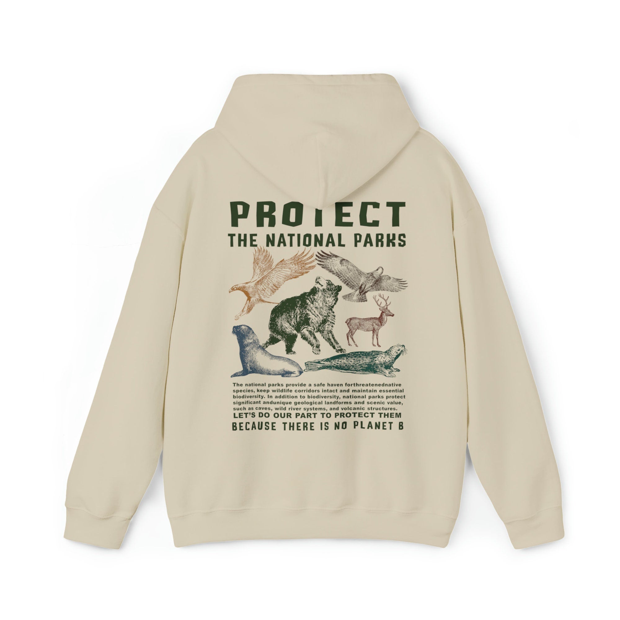 Protect Our National Parks Hoodie – Wildlife Lover Gift - Image 9