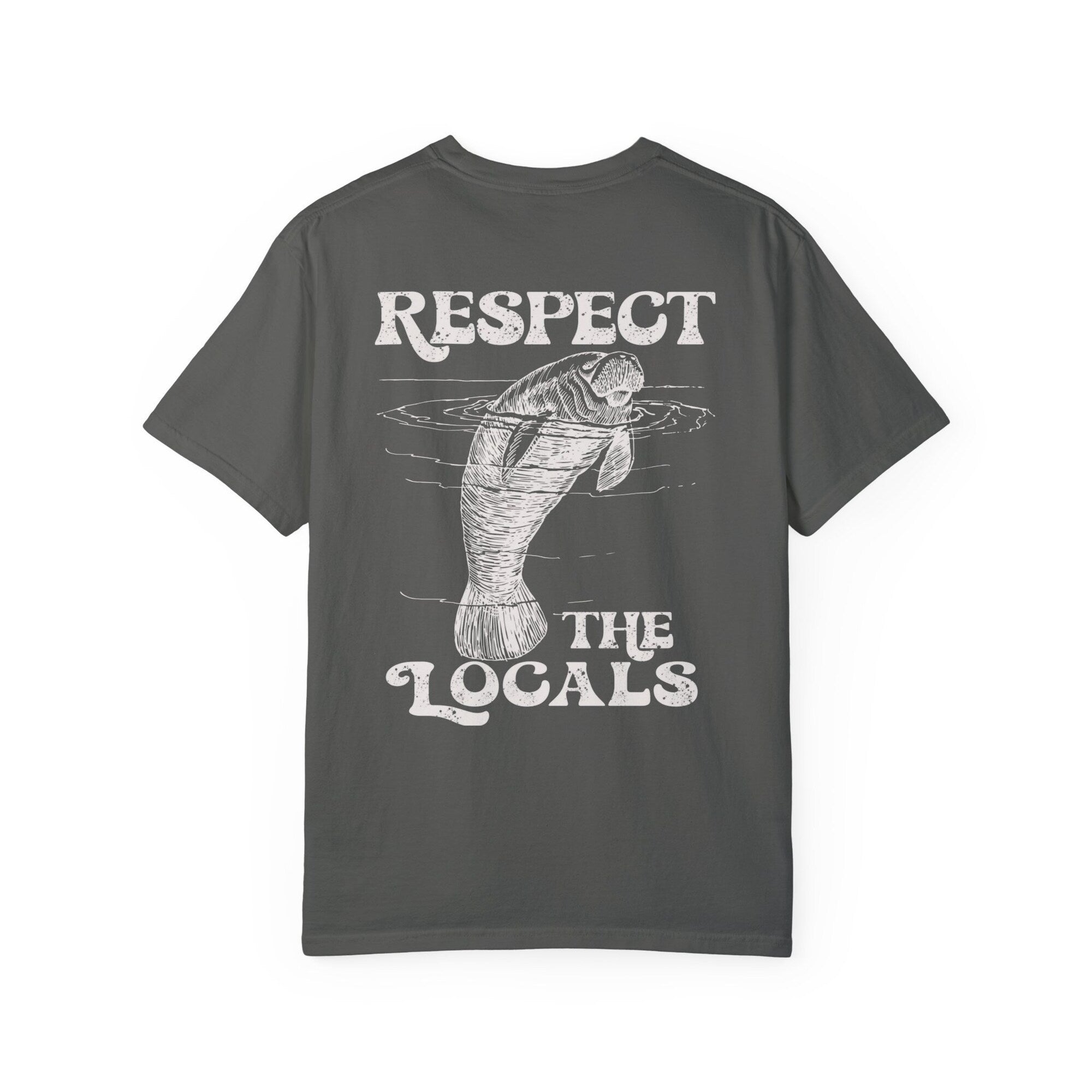 Manatee Comfort Colors Tee – Respect the Oceans Beach Shirt - Image 7