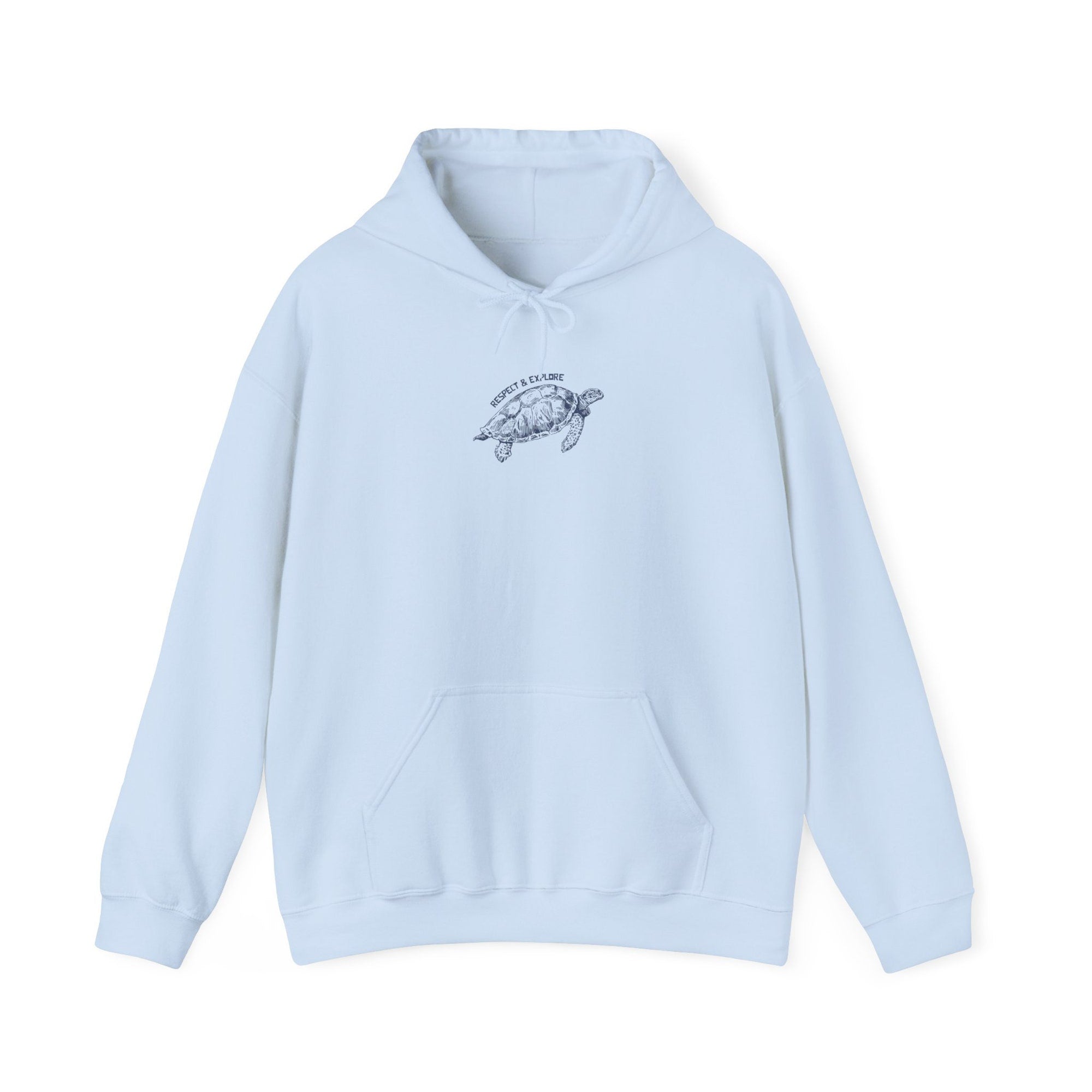 Respect the Locals Sea Turtle Coastal Hoodie - Image 8