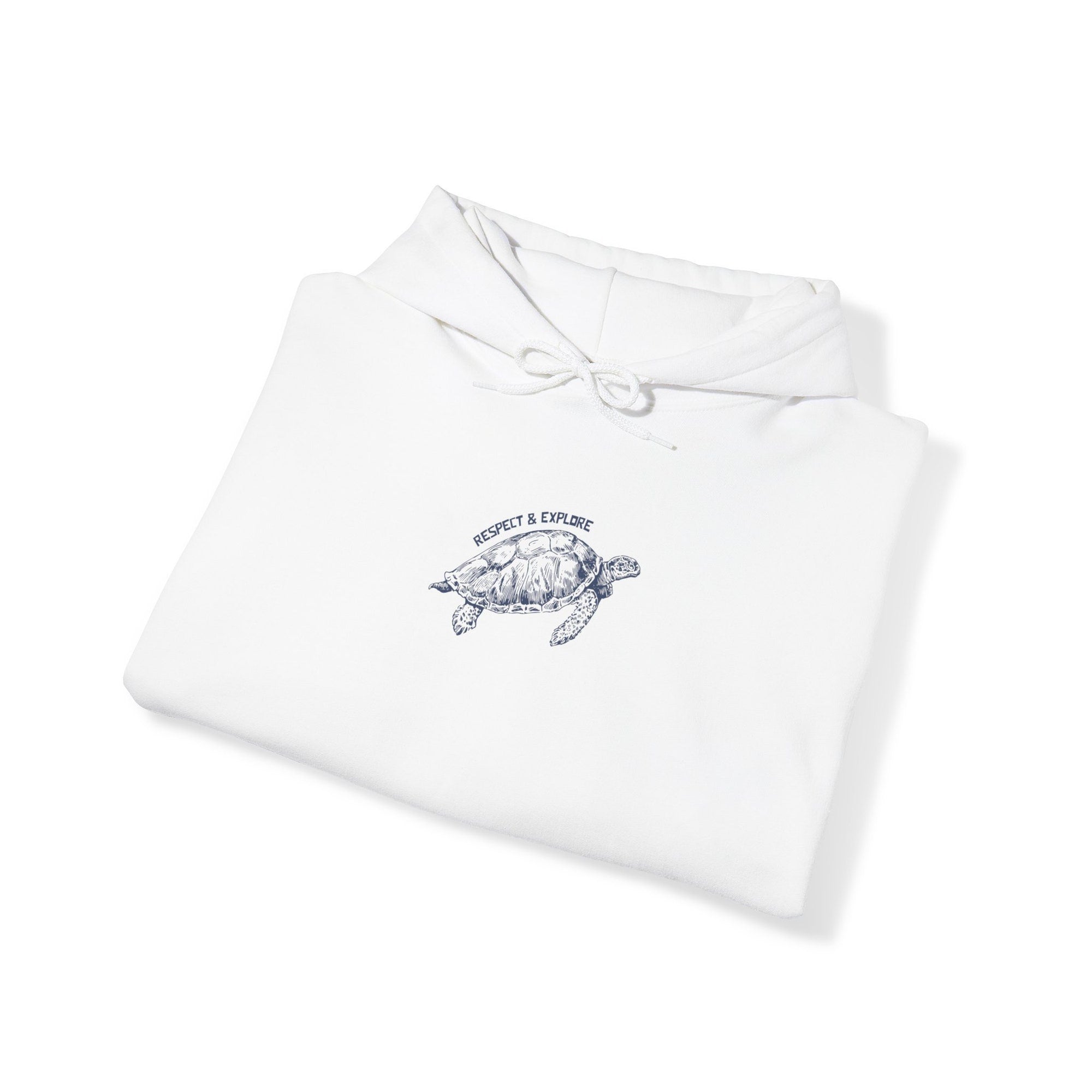 Respect the Locals Sea Turtle Coastal Hoodie - Image 6